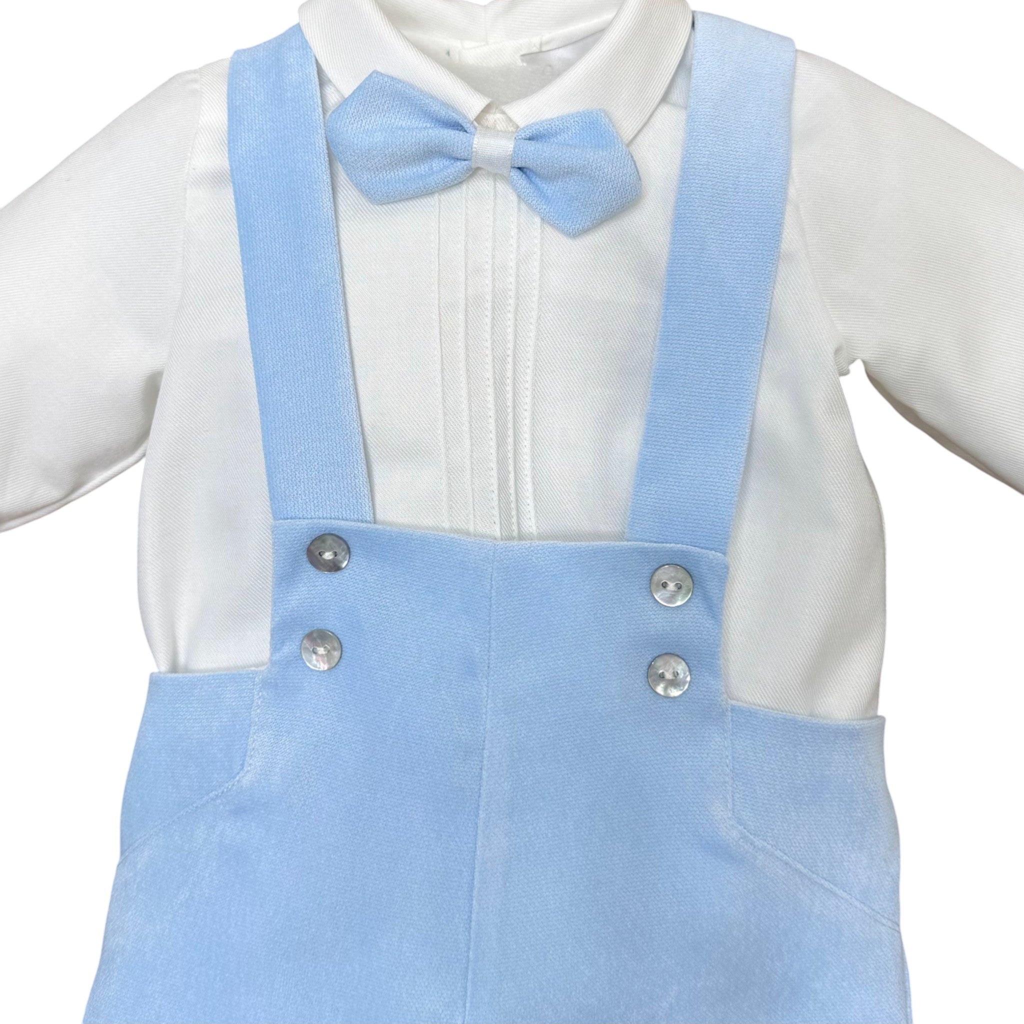 Boy's Ceremony Outfit, Sky Blue - PONTO POR PONTO 1/6417-C