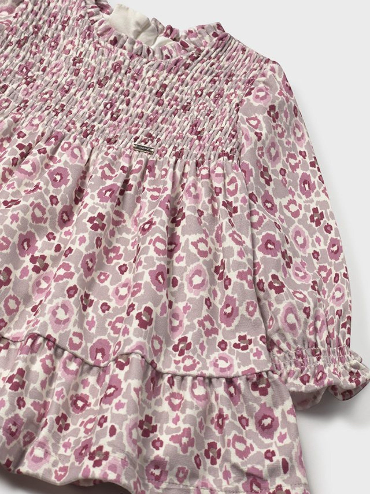 Abito stampato Bimba Rosa 2909/25 - NANU' BABY