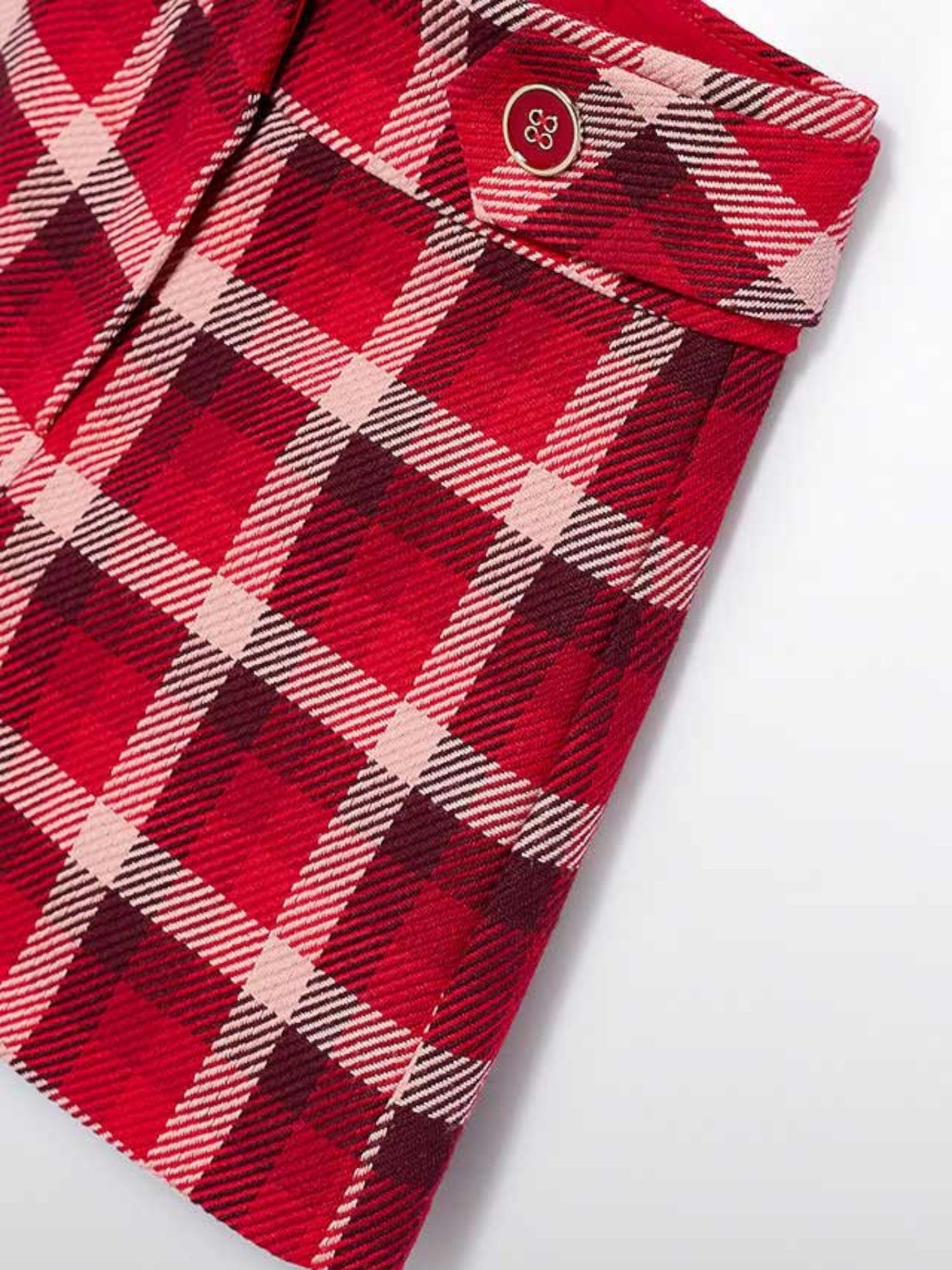 Bermuda quadri Bimba Rosso 5717/2 - NANU' BABY