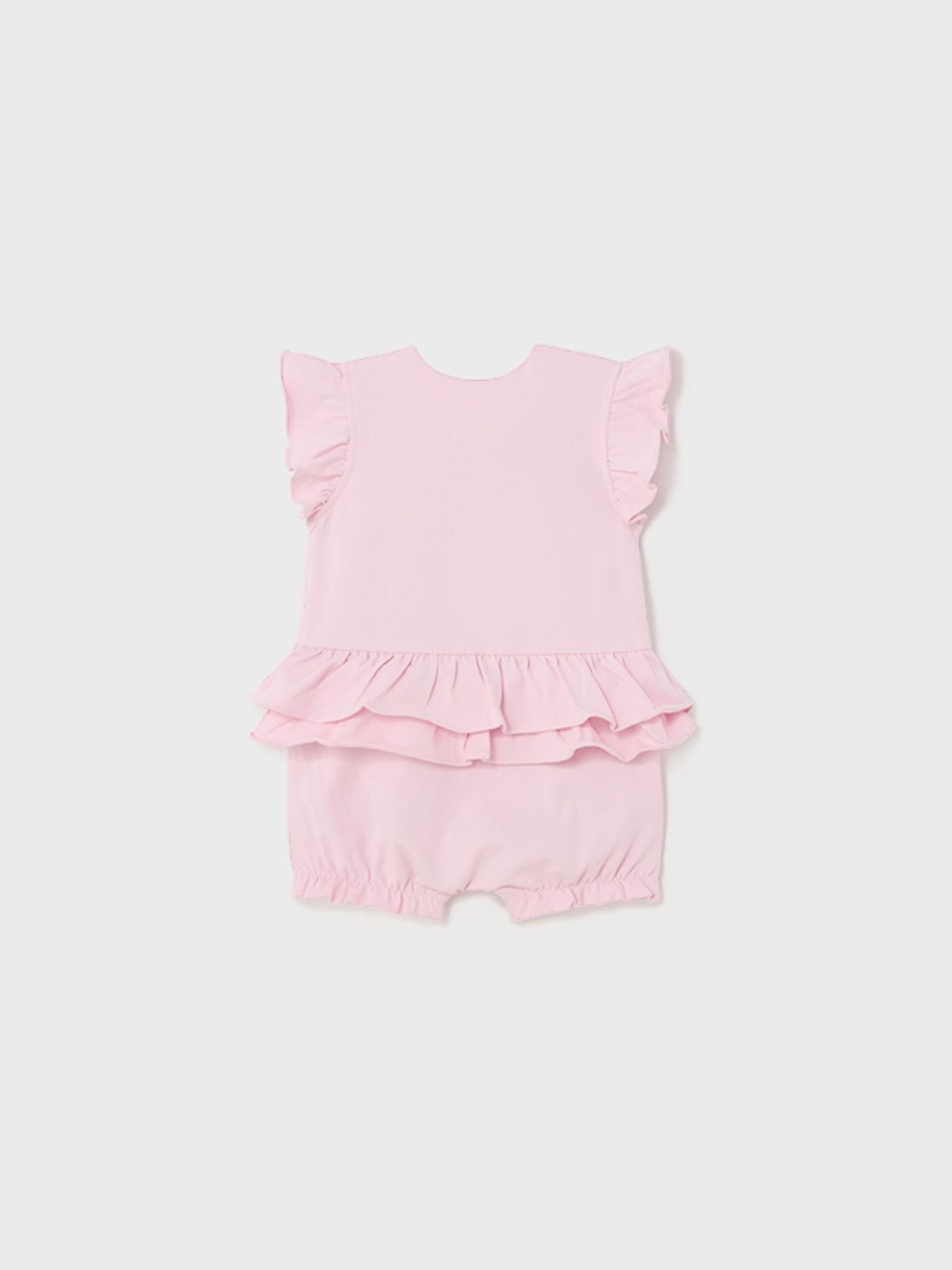 Set 2 pagliaccetti corti Bimba ROSA 1706