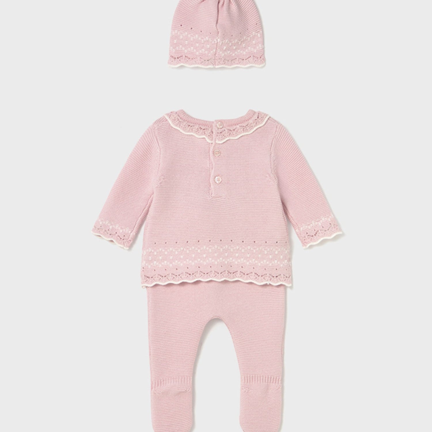 Baby girl's newborn outfit, pink, 2556/64