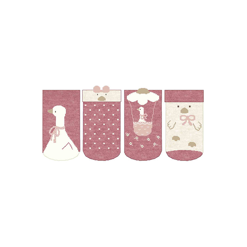 Set 4 calze ROSA 2G-9762/R