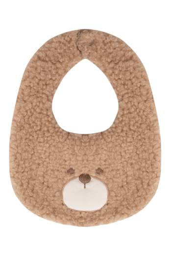 Bavetta Orsetto Neonato CAMMELLO IB55BAV/BIS - NANU' BABY