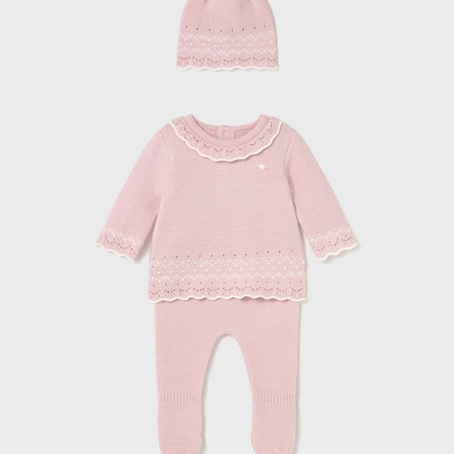 Baby girl's newborn outfit, pink, 2556/64