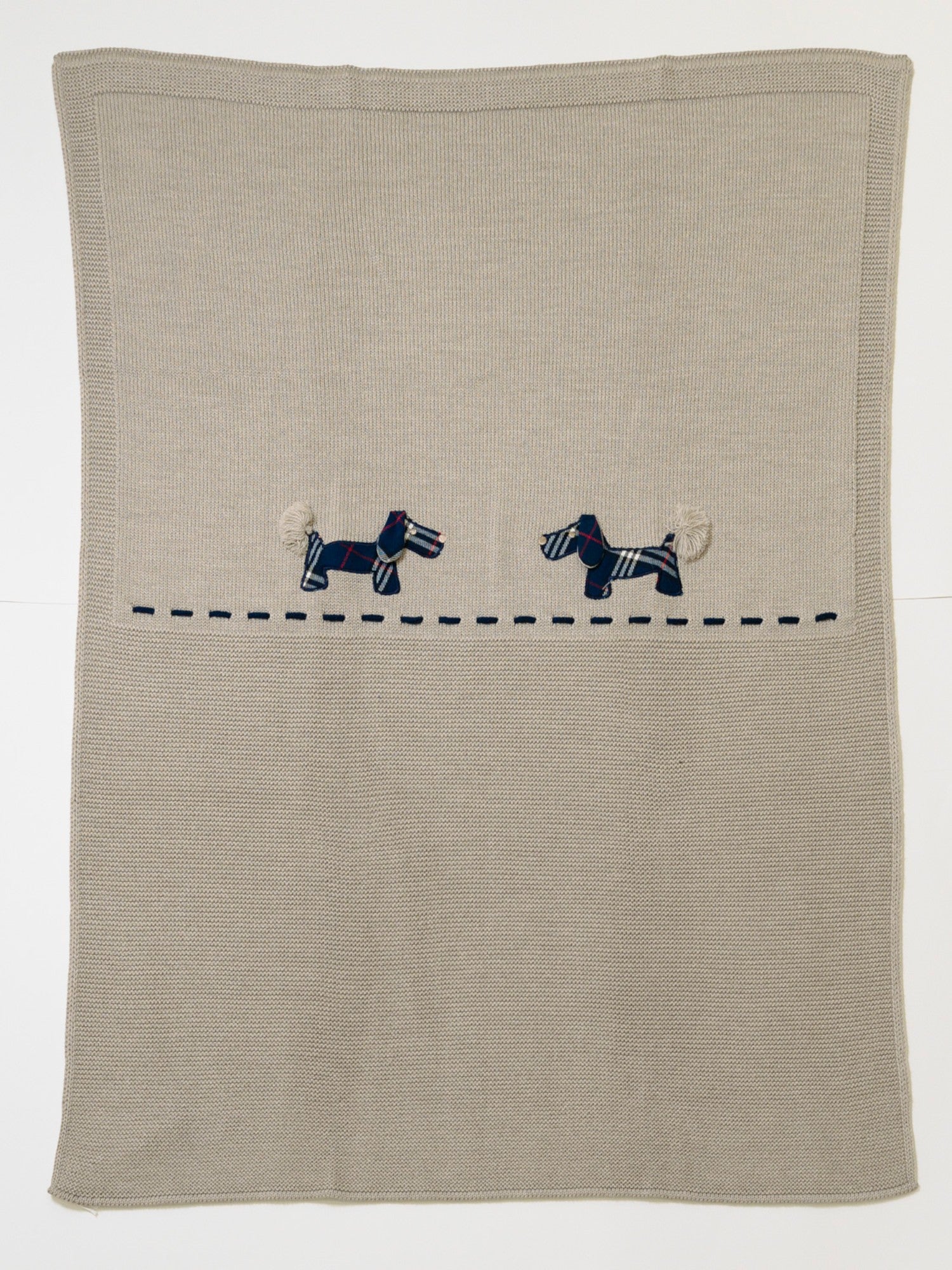 Coperta Little Dog Neonato BLU LITTLE DOG 140 - NANU' BABY