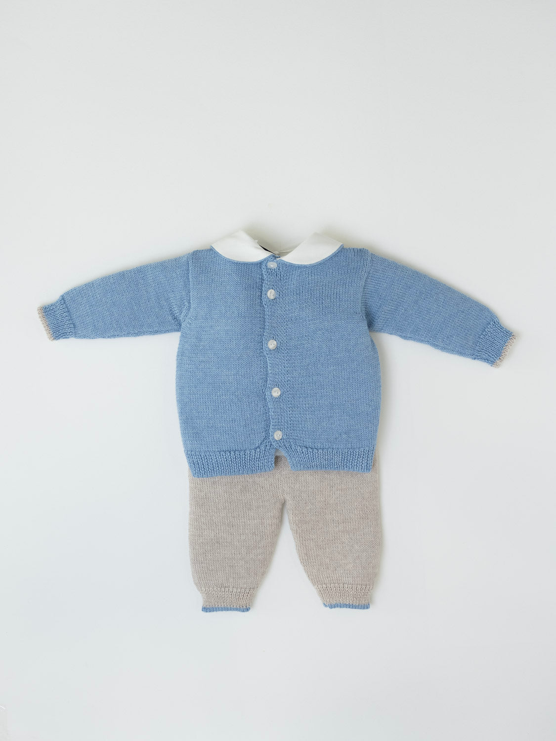 Tutina e Babbucce Neonato CIELO BENNY/CN - NANU' BABY