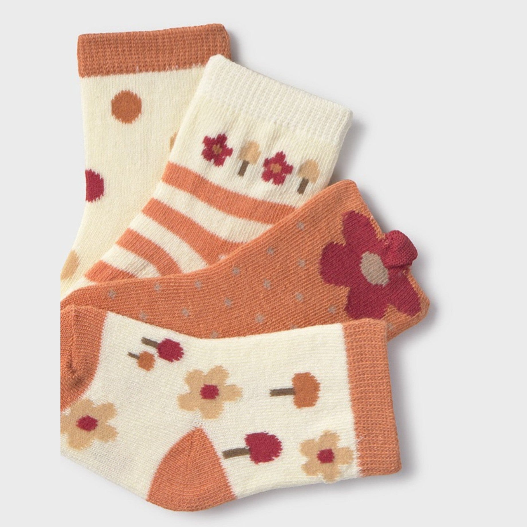 Calze Neonata ARANCIO 9921/65 -  NANU' BABY