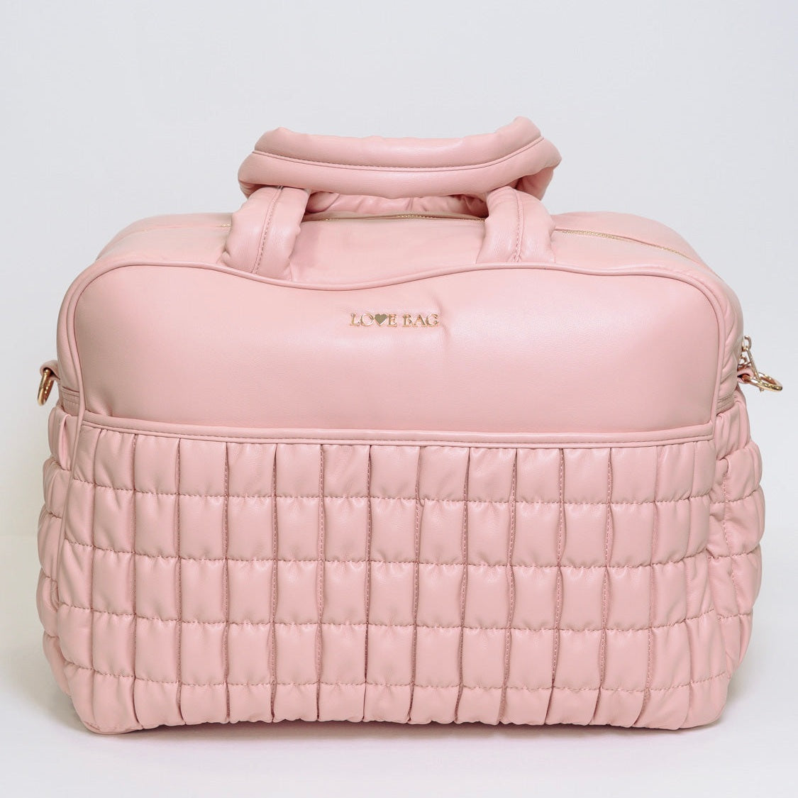 BORSA 48 ORE L ECO PELLE ROSA -  NANU' BABY