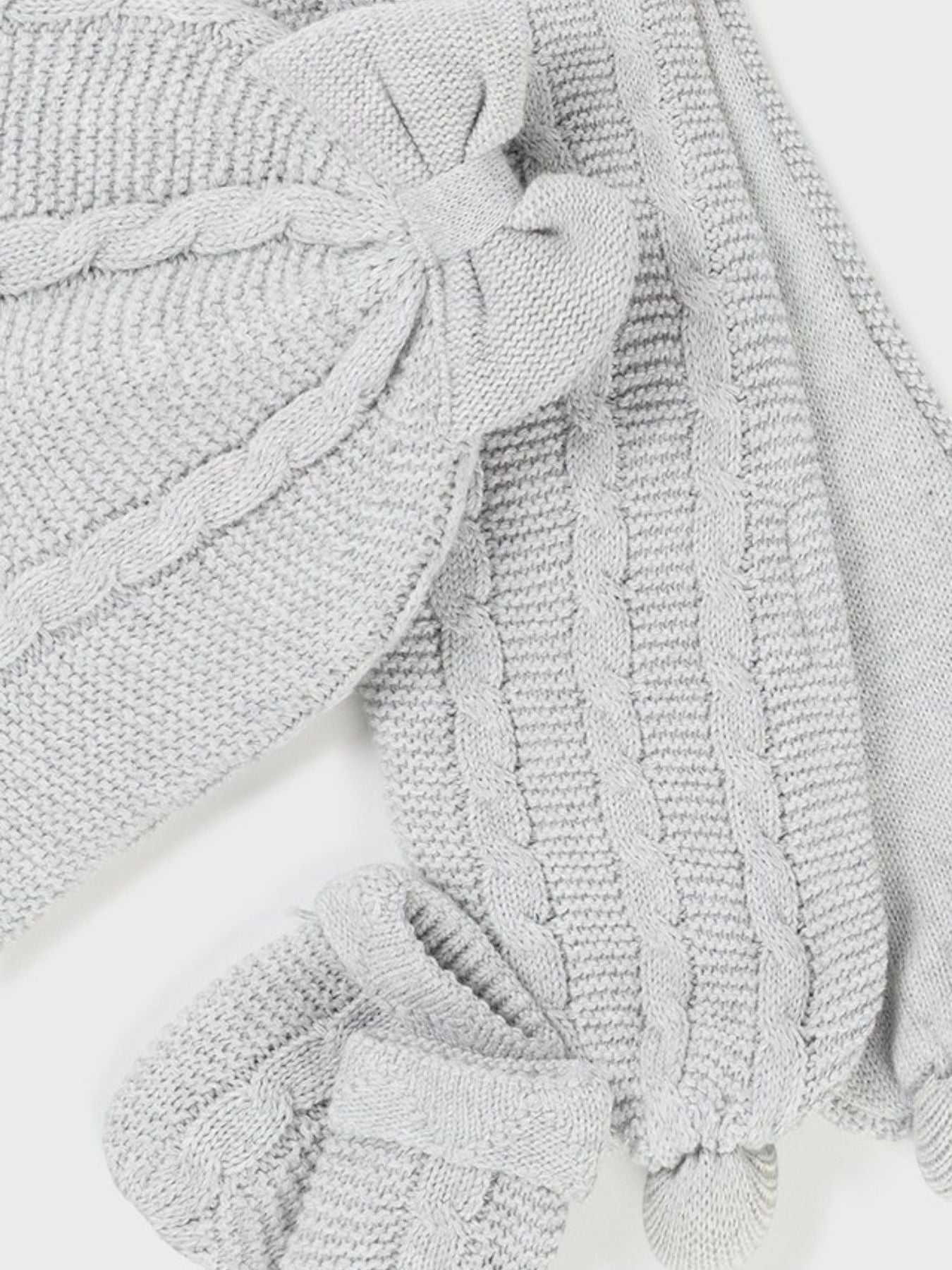 Set cappello,manopole e sciar PERLA 9663-P