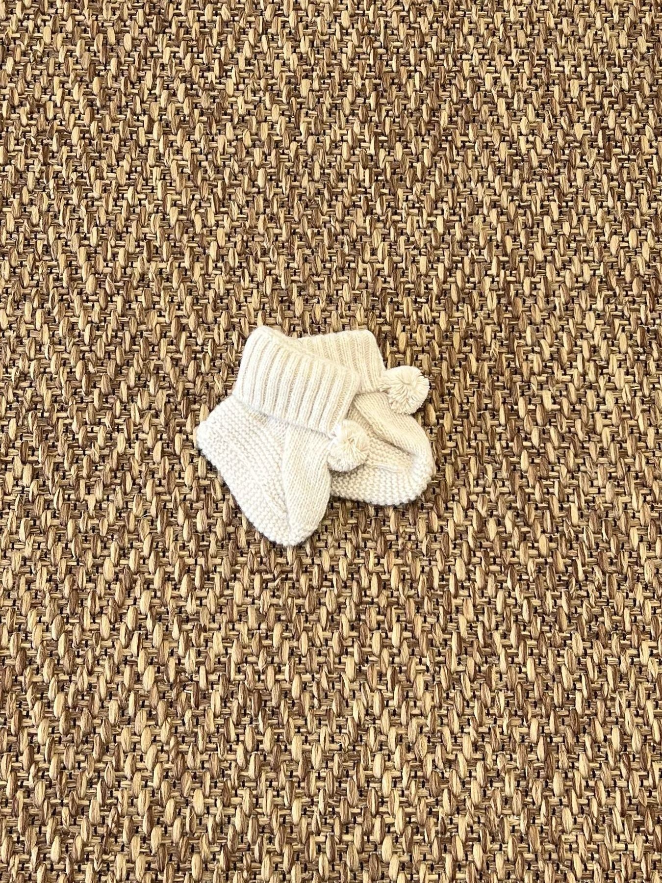 Babbucce Neonato Beige DK133/OI23