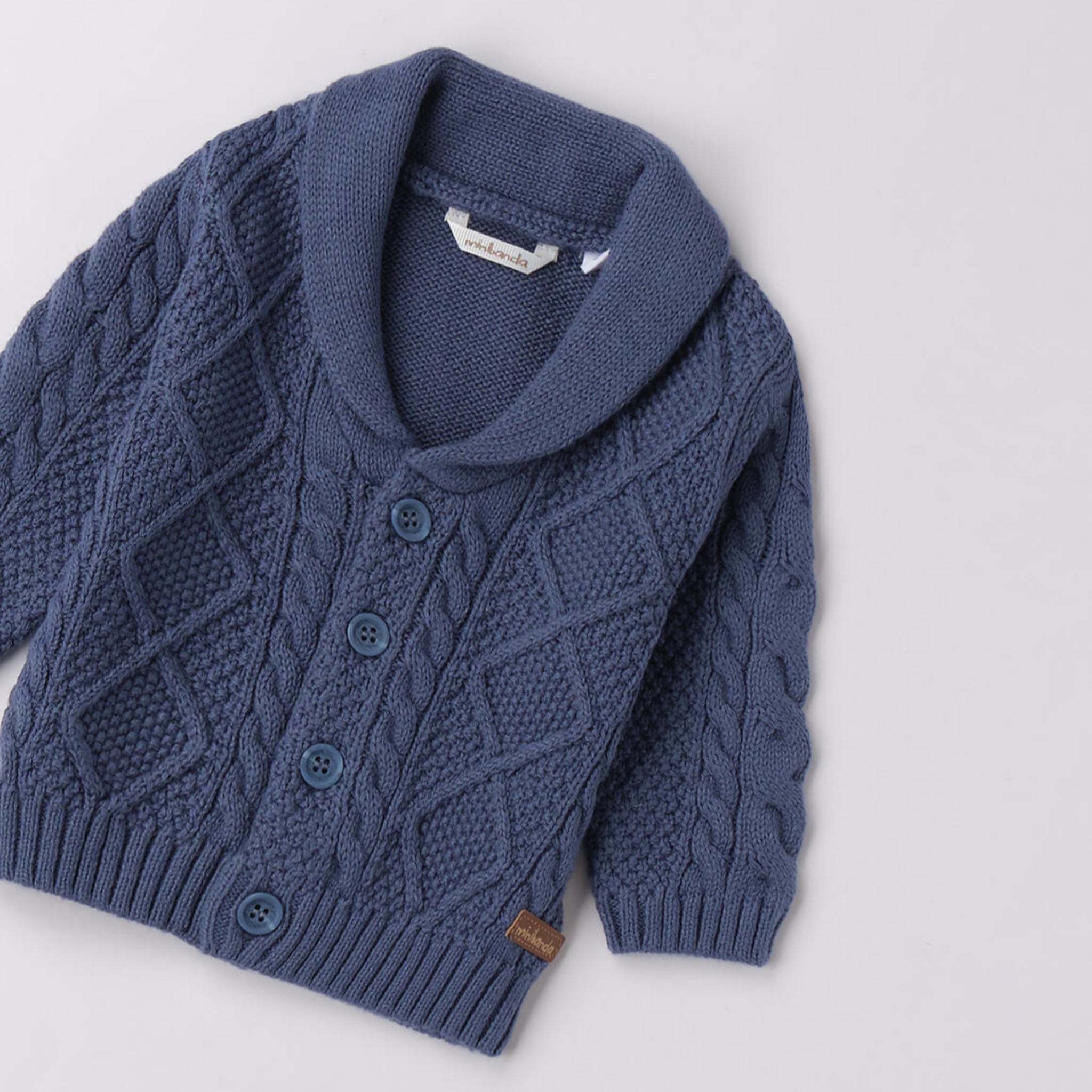 Cardigan Tricot Cotone Lana Bimbo 3F657/3643