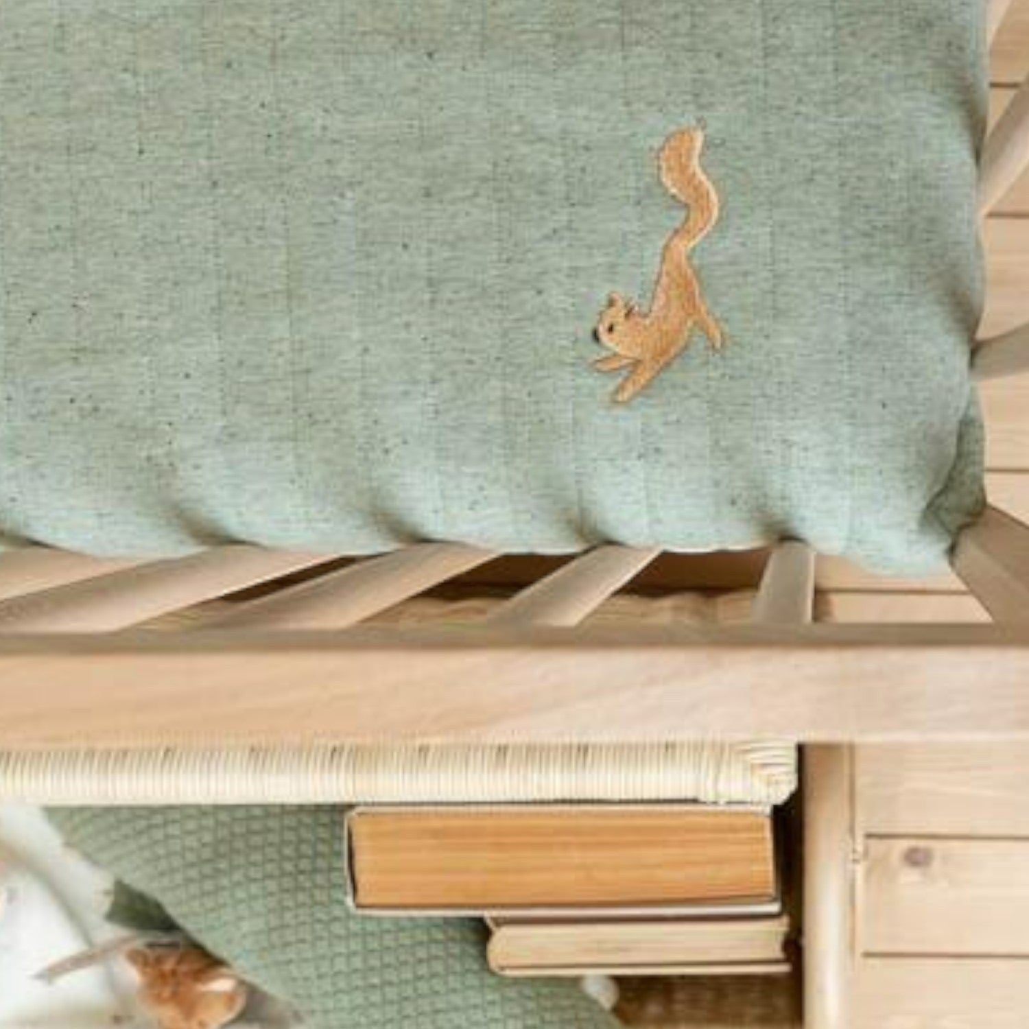 Coperta per culla - Amici della foresta Neonato Verde TE11114030 -  NANU' BABY