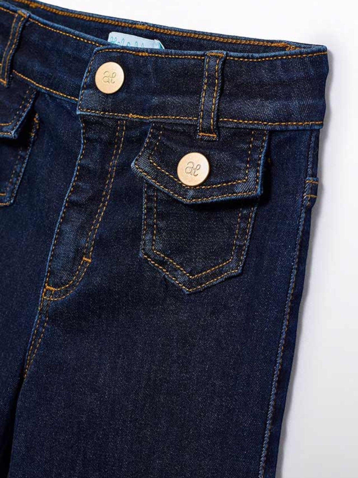 Pantalone denim palazzo Bimba Blu 5722/5 - NANU' BABY