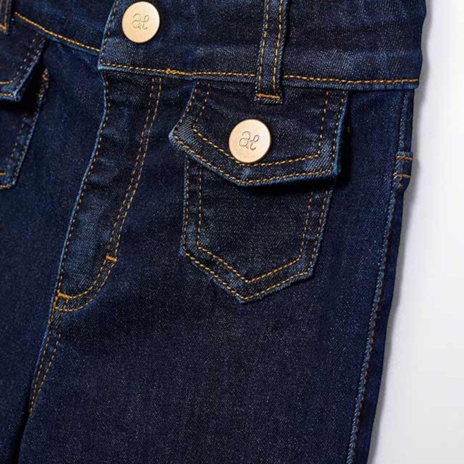 Pantalone denim palazzo Bimba Blu 5722/5 - NANU' BABY