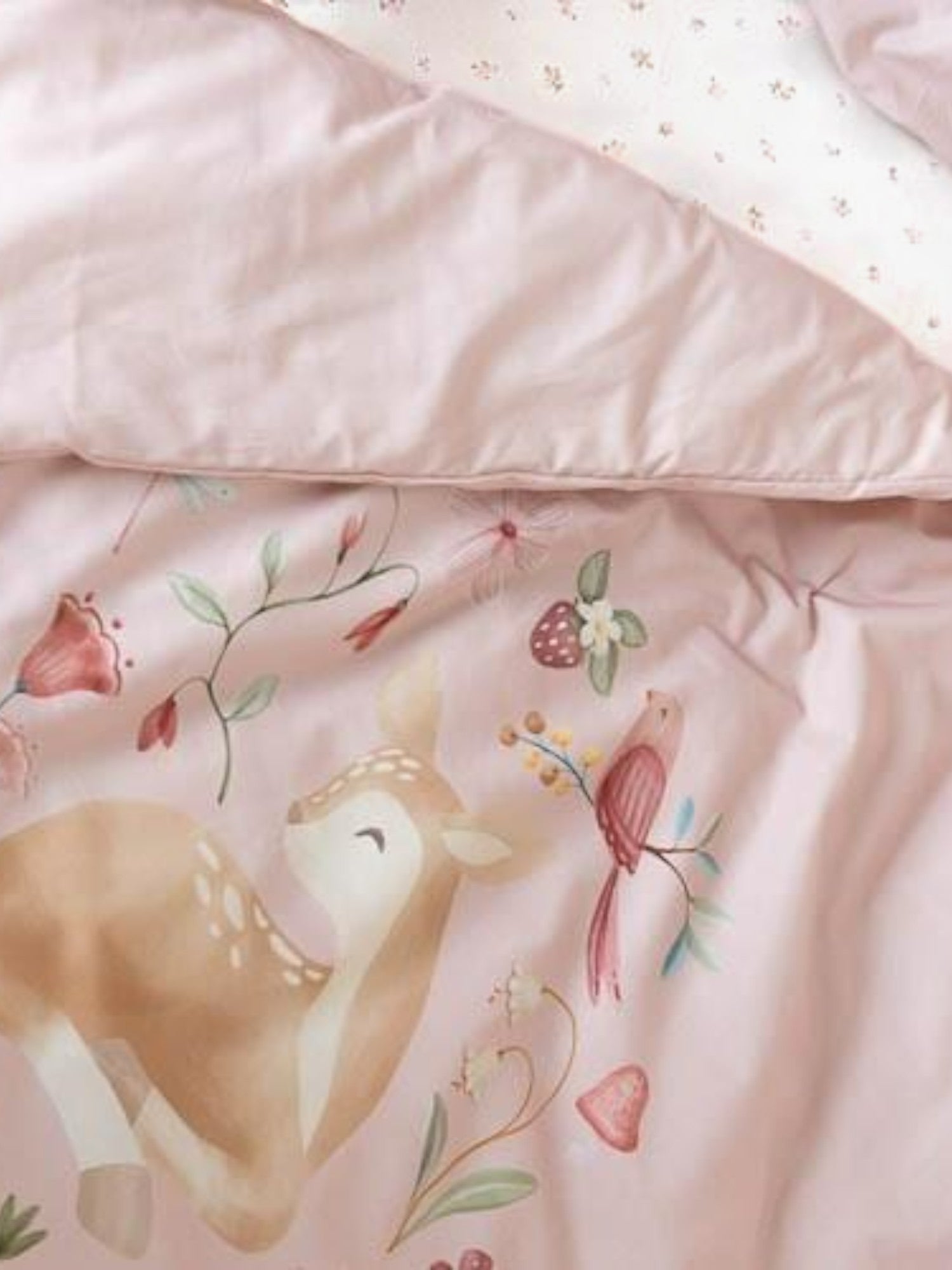 Copripiumino per culla - Giardino delle fate Neonata Rosa TE10364031 - NANU' BABY