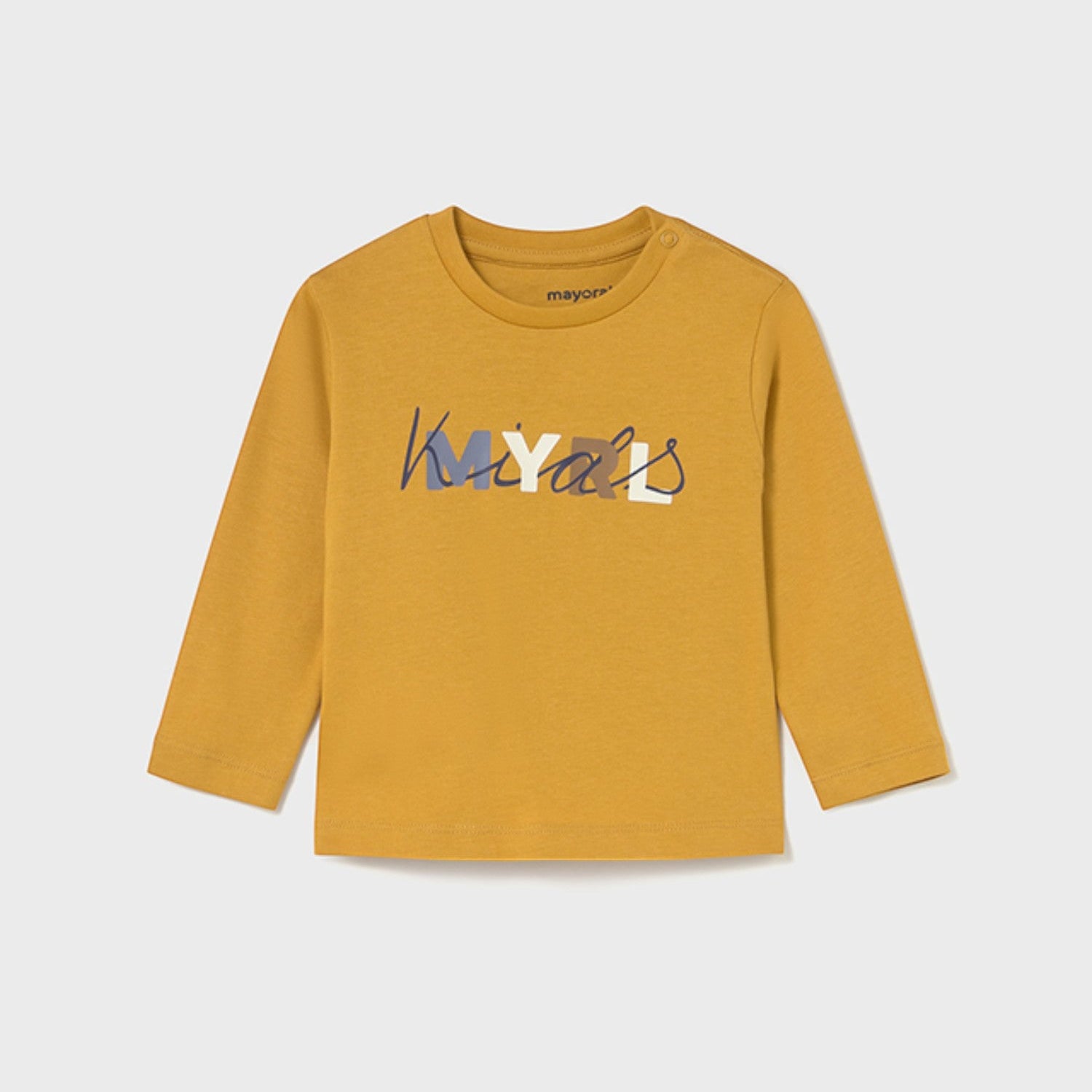 Maglietta m/l basica Bimbo Giallo 108/28 -  NANU' BABY