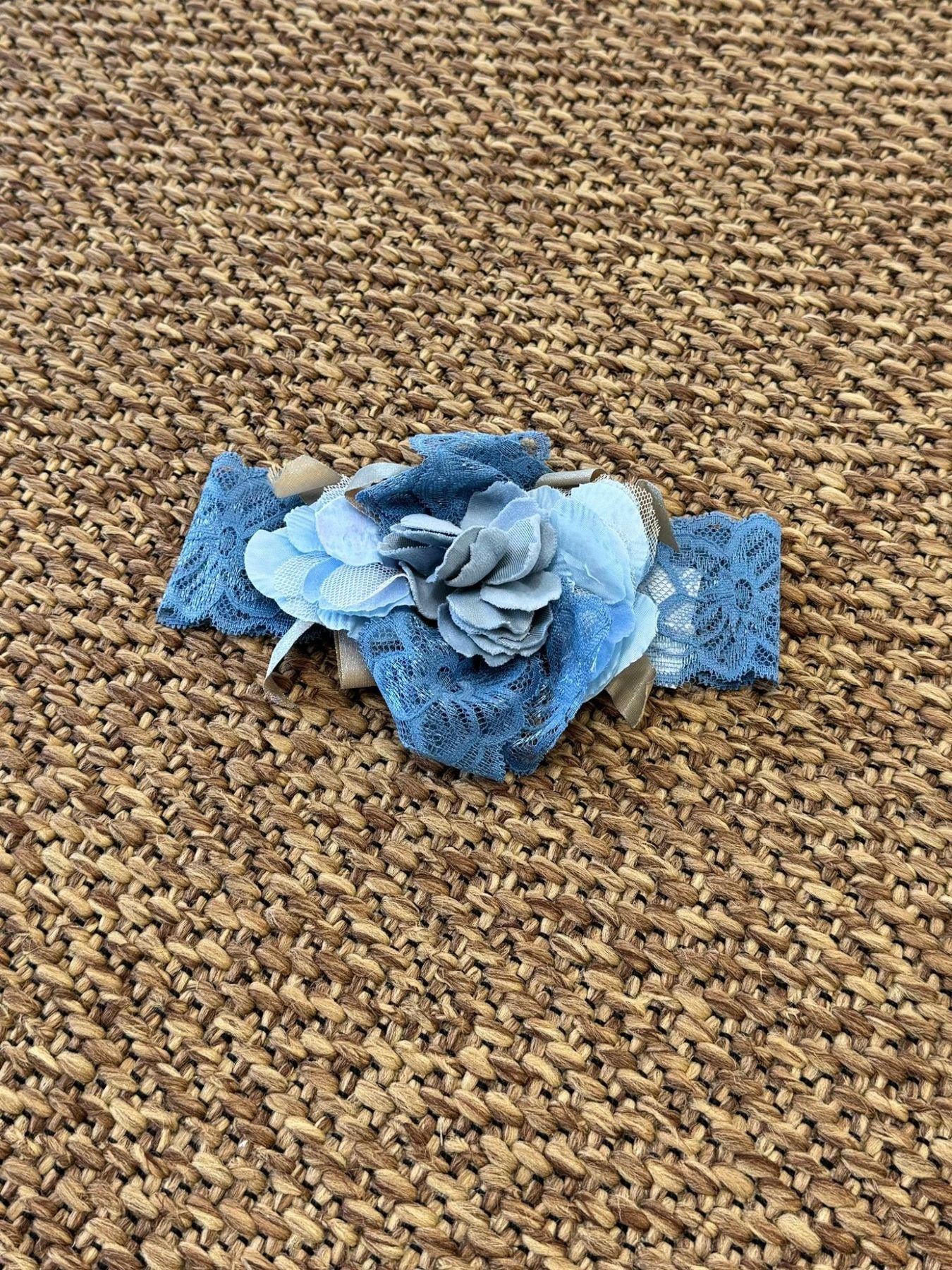 Fascia Cerimonia Fiore Cielo IK318FA