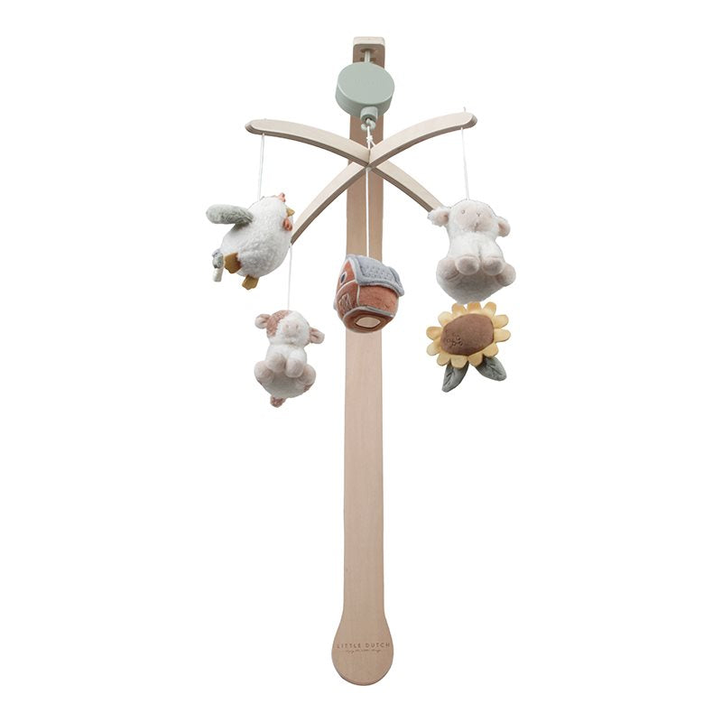 Giostrina musicale in legno Piccola Fattoria MULTICOLORE LD8818