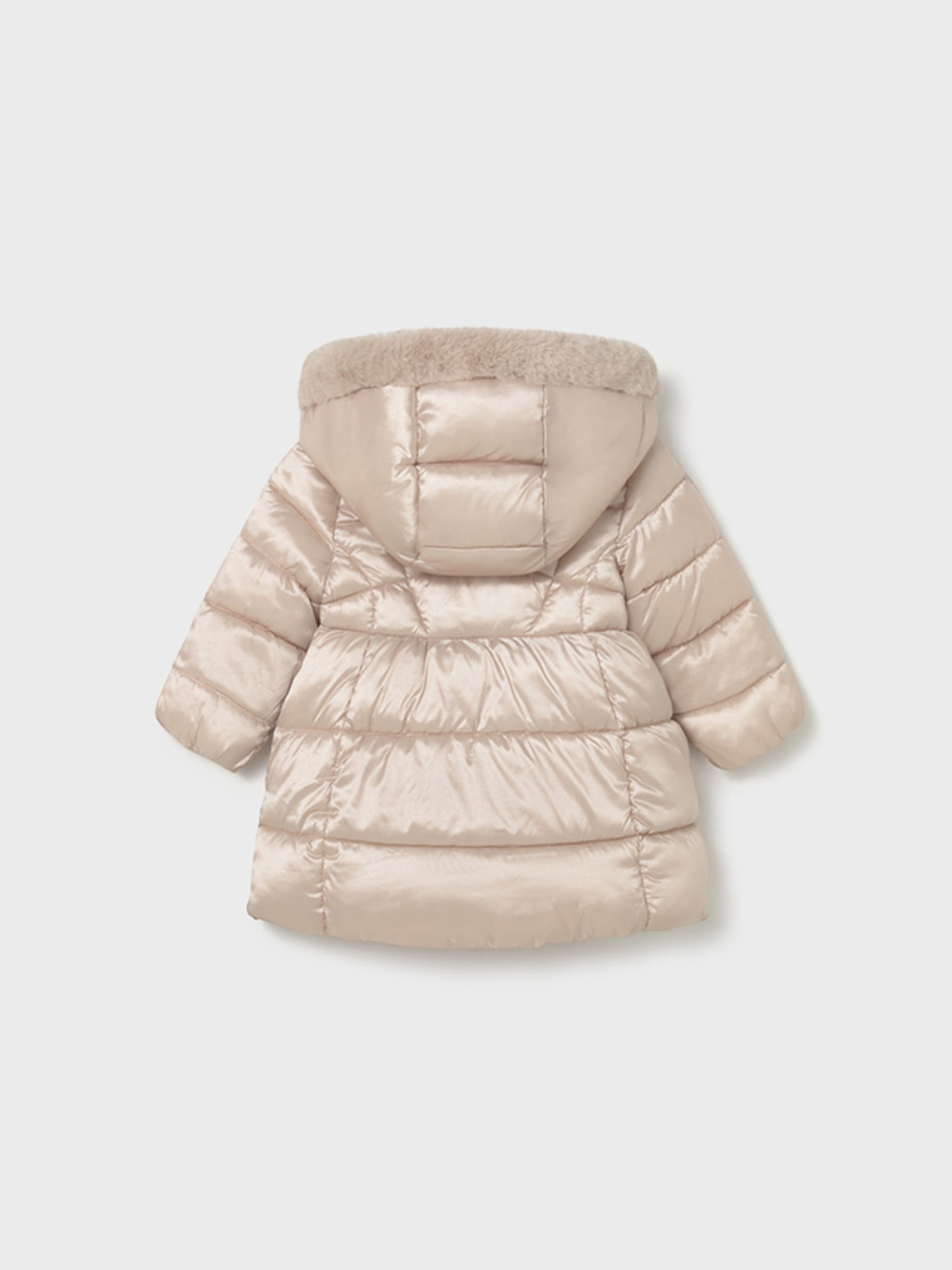 Giaccone lungo Bimba Beige 2436/55