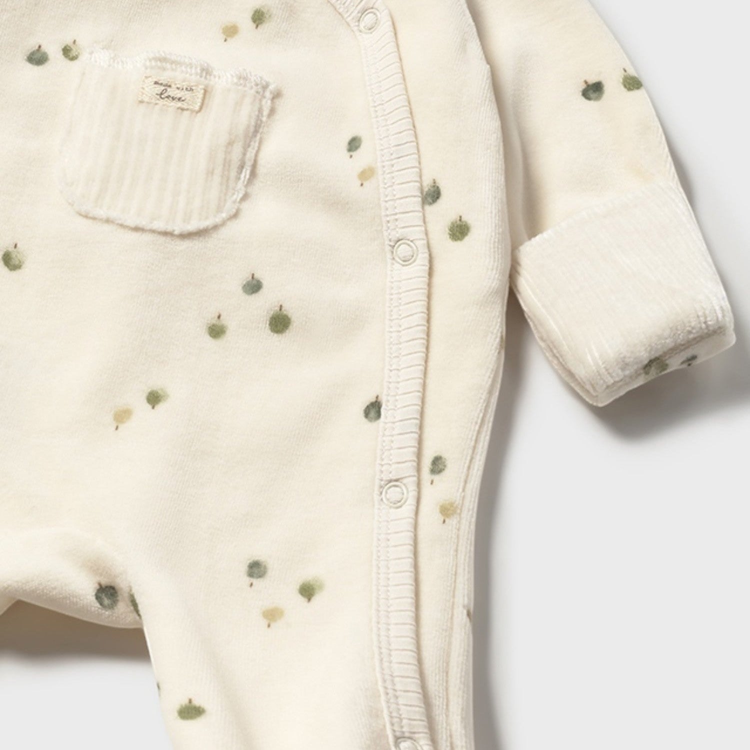 Baby's Beige Chenille Romper 2729/39