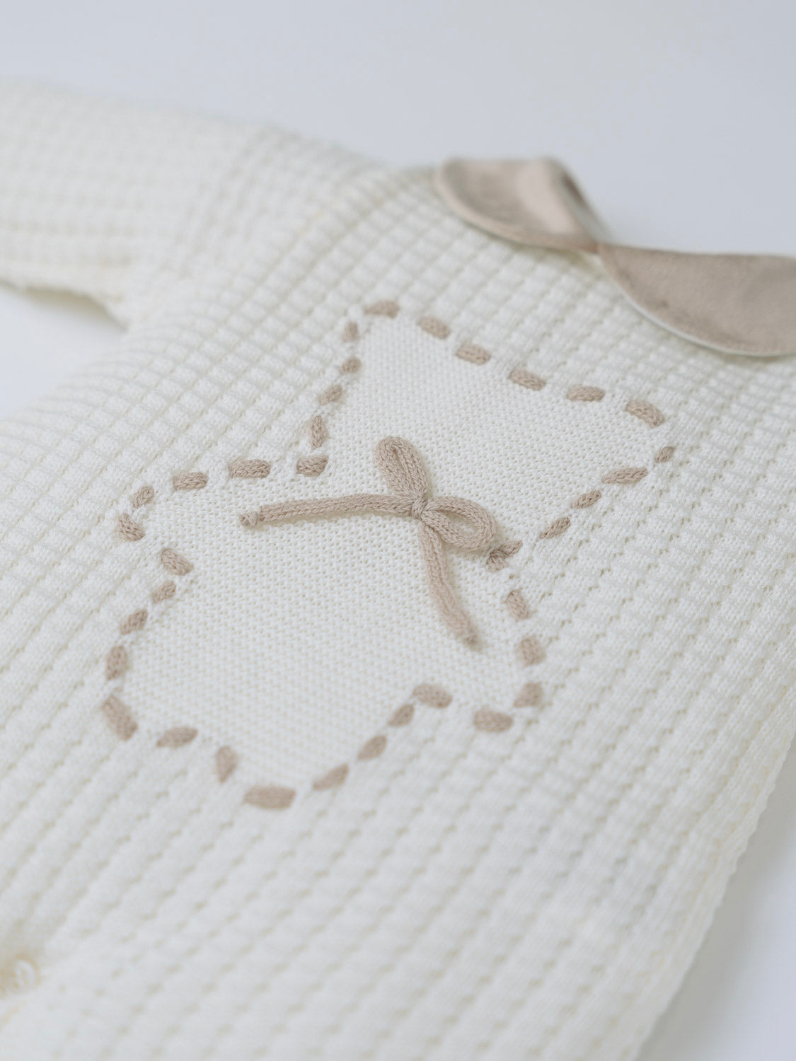 Coordinato nascita Neonato VANIGLIA IN8090 - NANU' BABY