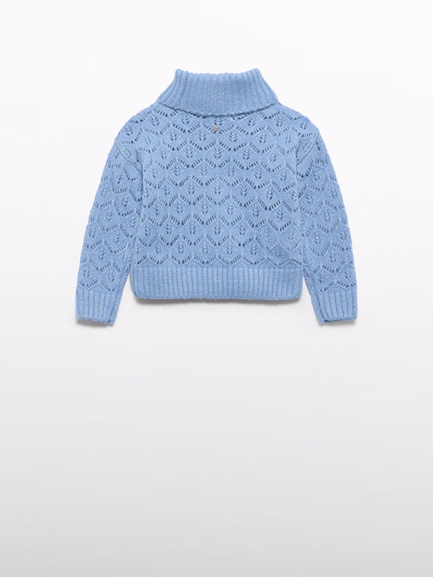 Maglione girocollo traforato Bimba CIELO 5830/4 - NANU' BABY
