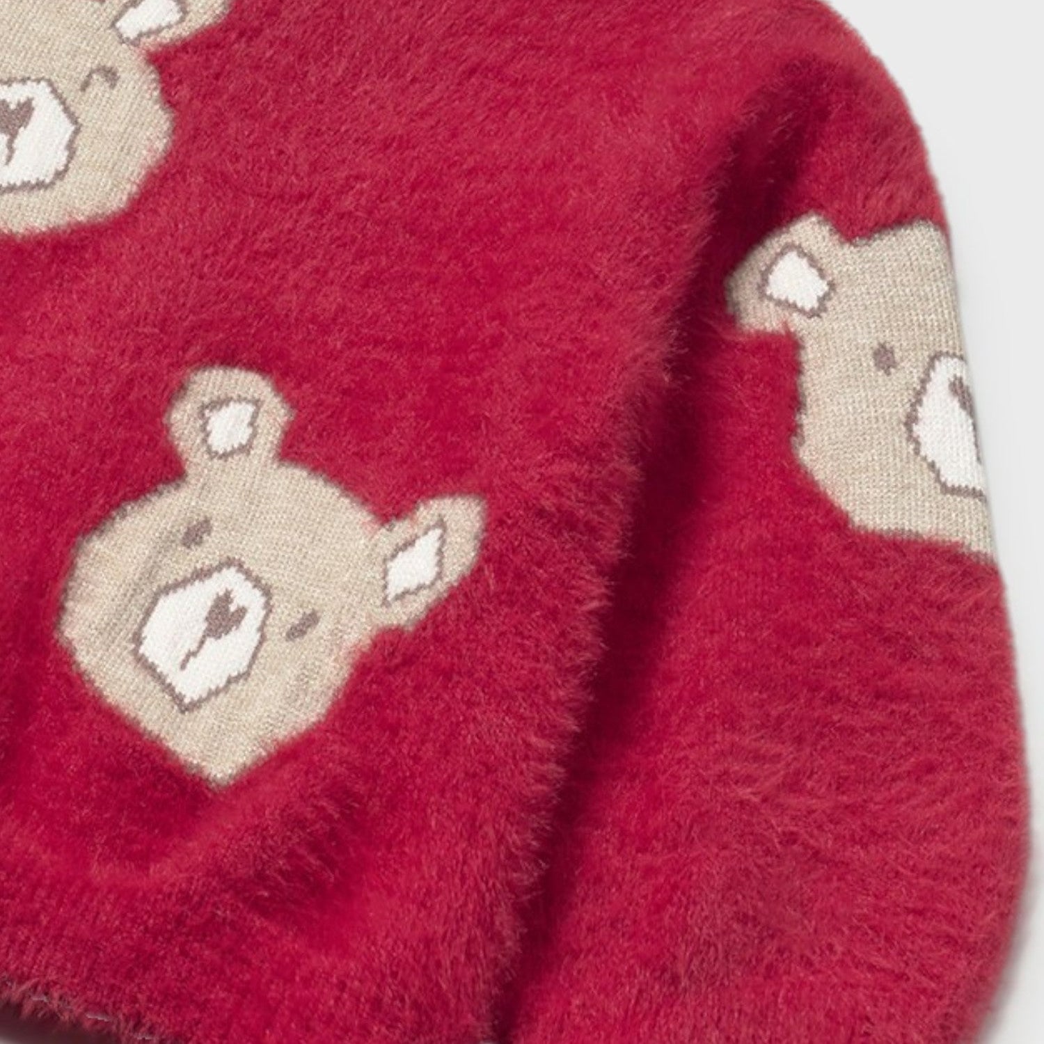 Maglione pelo Bimba Rosso 2356/59
