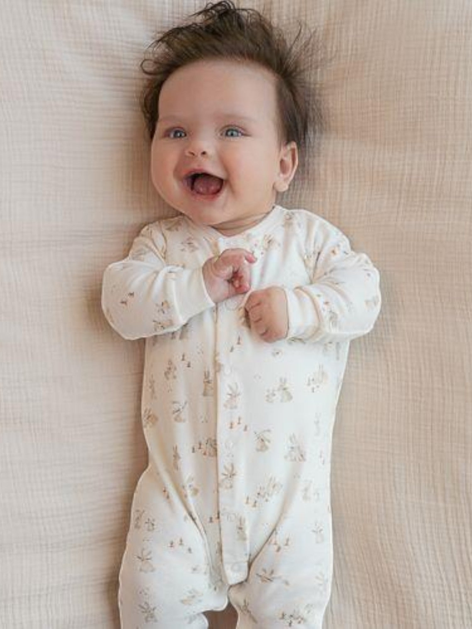 Tutina neonato Neonato BIANCO CL24224003 -  NANU' BABY