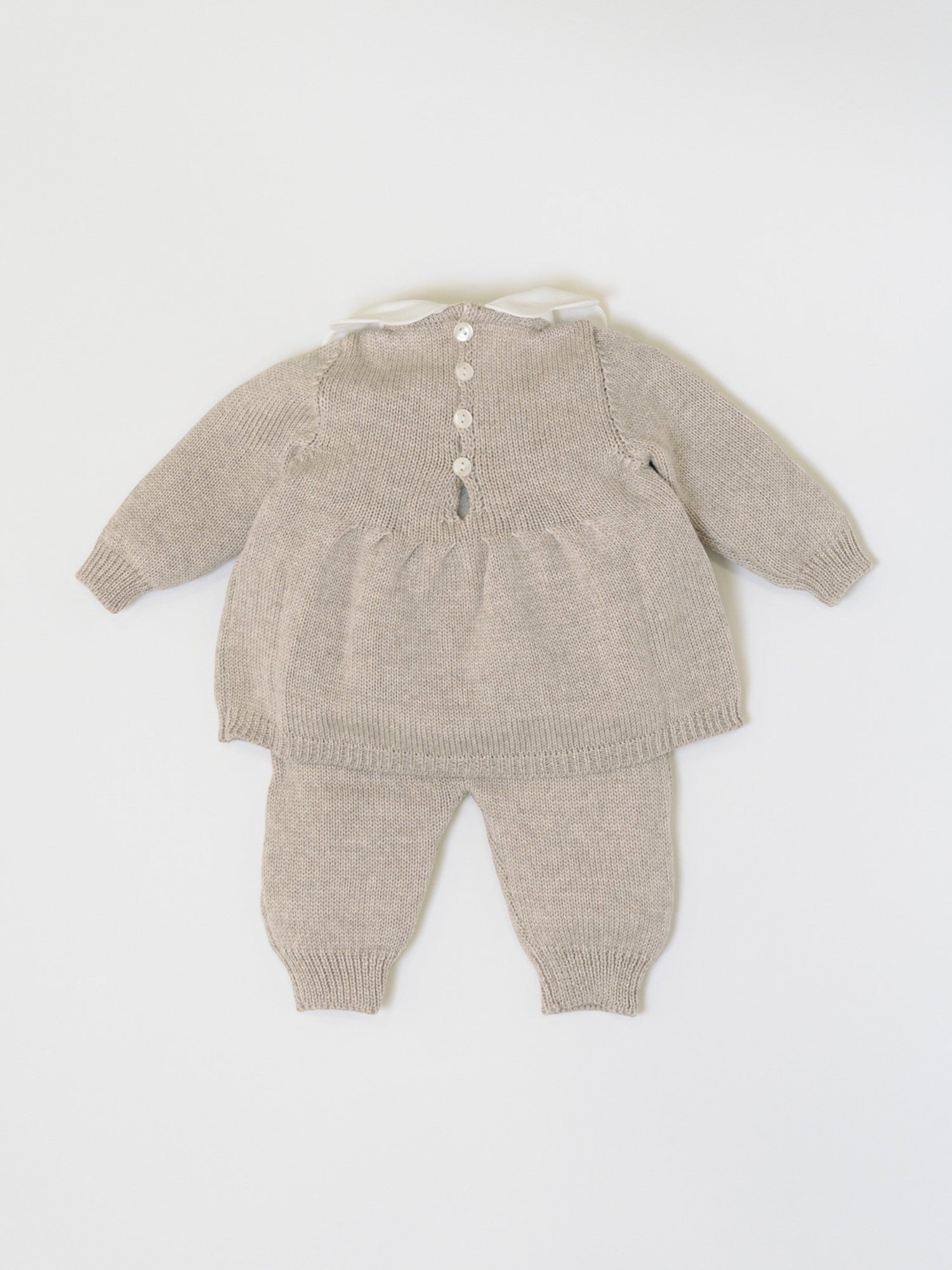 Completo nascita Neonata Beige 2P92/3007 - NANU' BABY