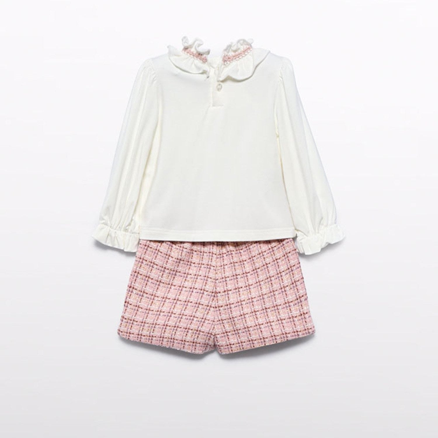 Compl. bermuda tweed Bimba Rosa 5710/8 -  NANU' BABY