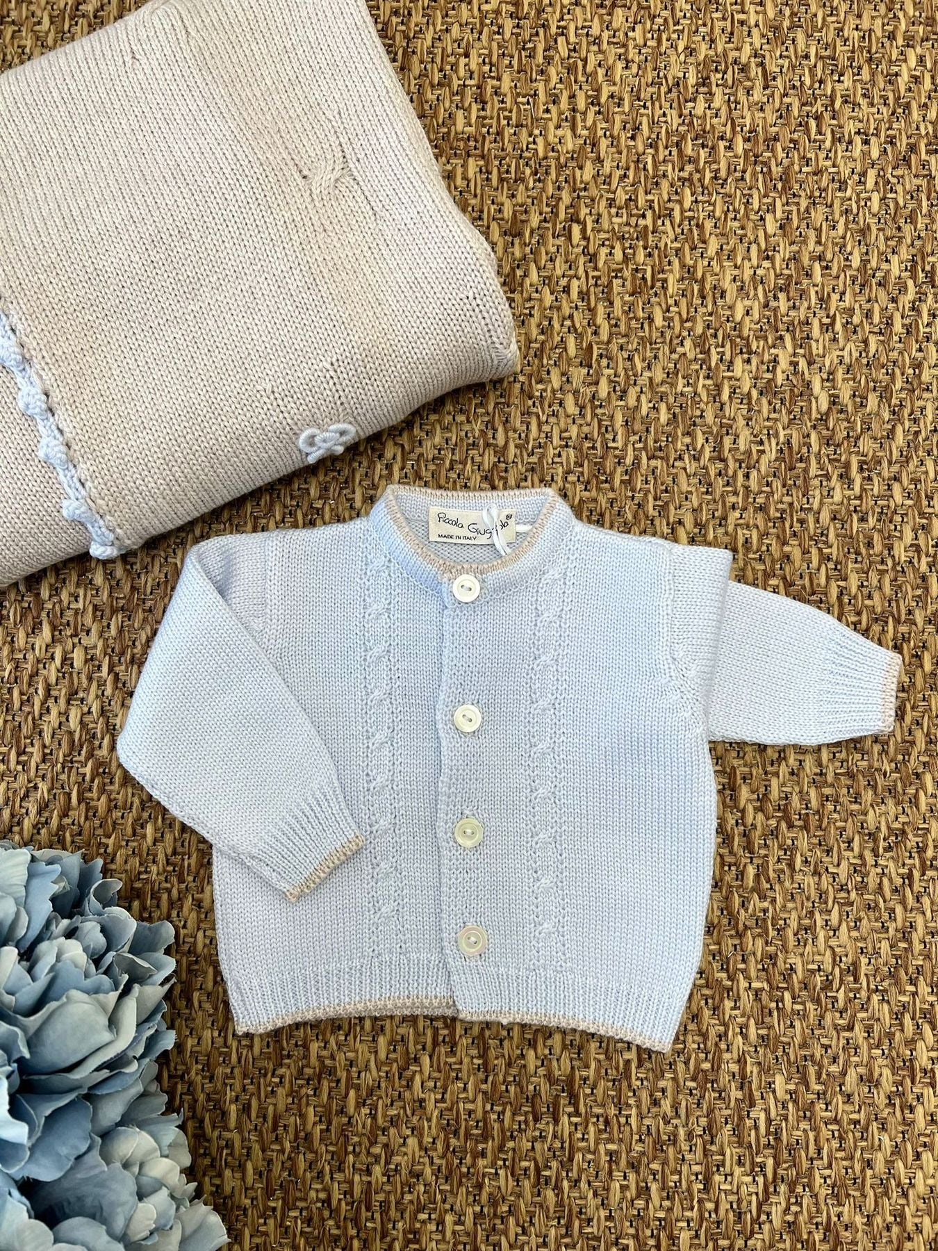 Giacchina in maglia Bimbo CIELO THIAGO/652