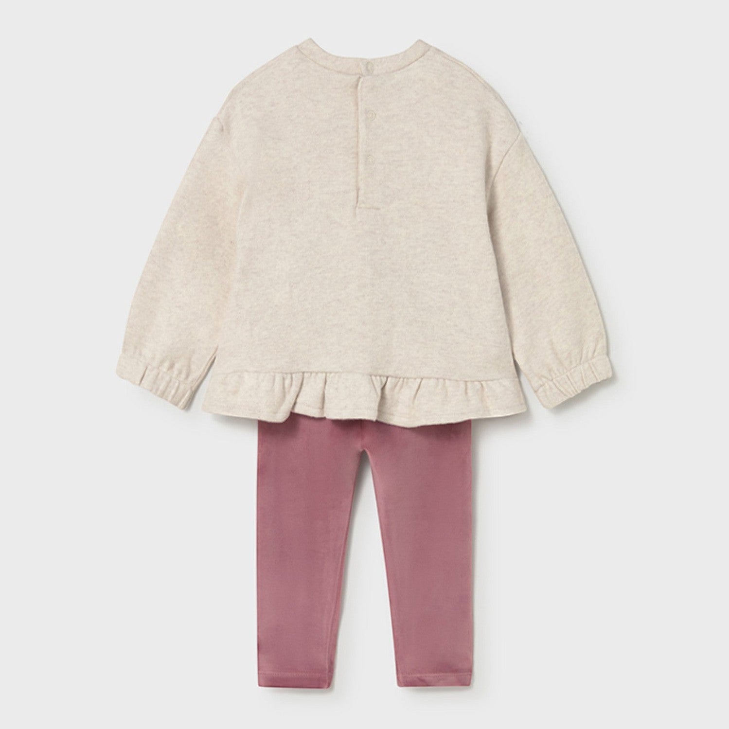 Completo leggings pullover Bimba Rosa 2738/28 -  NANU' BABY