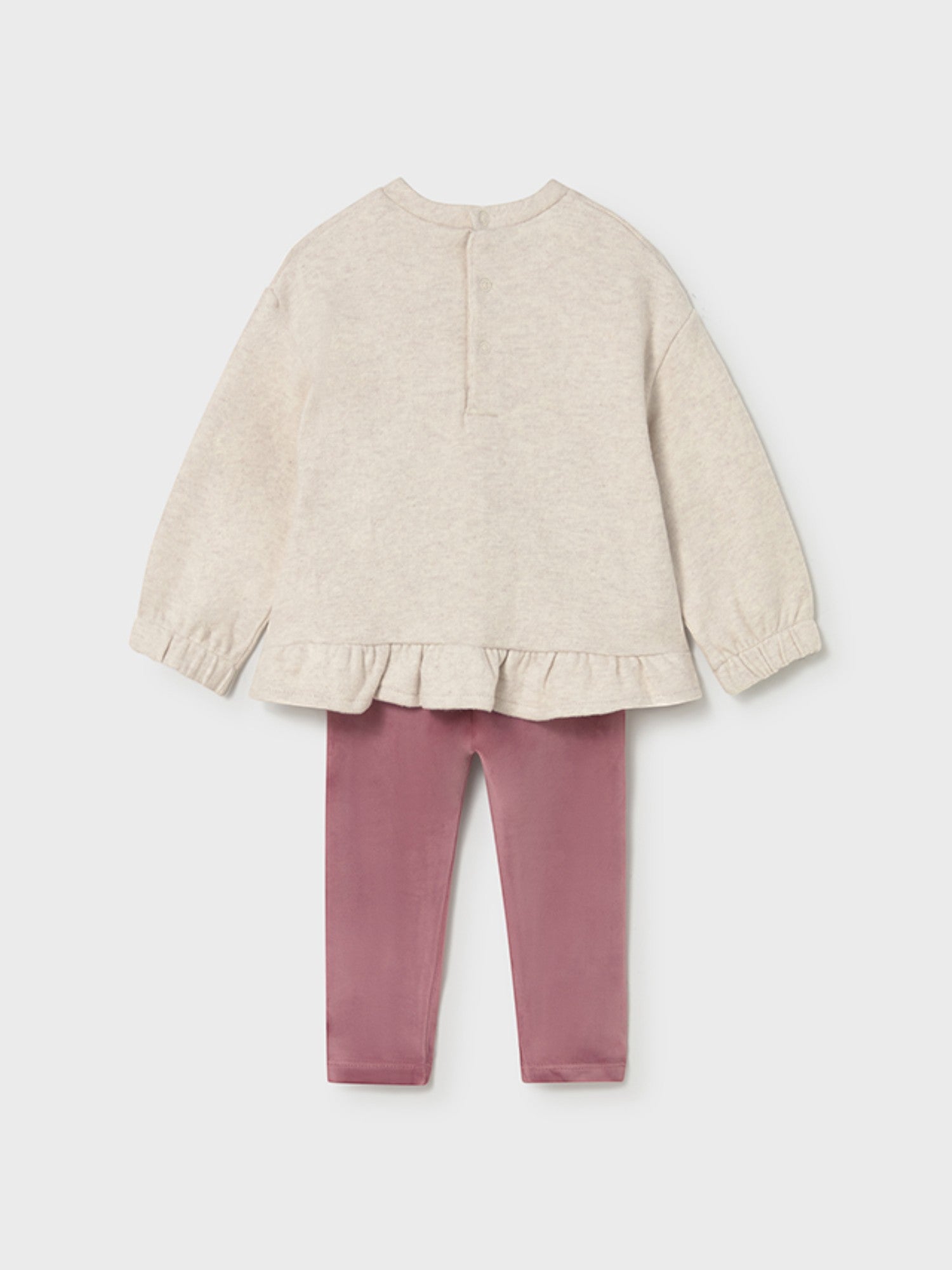 Completo leggings pullover Bimba Rosa 2738/28