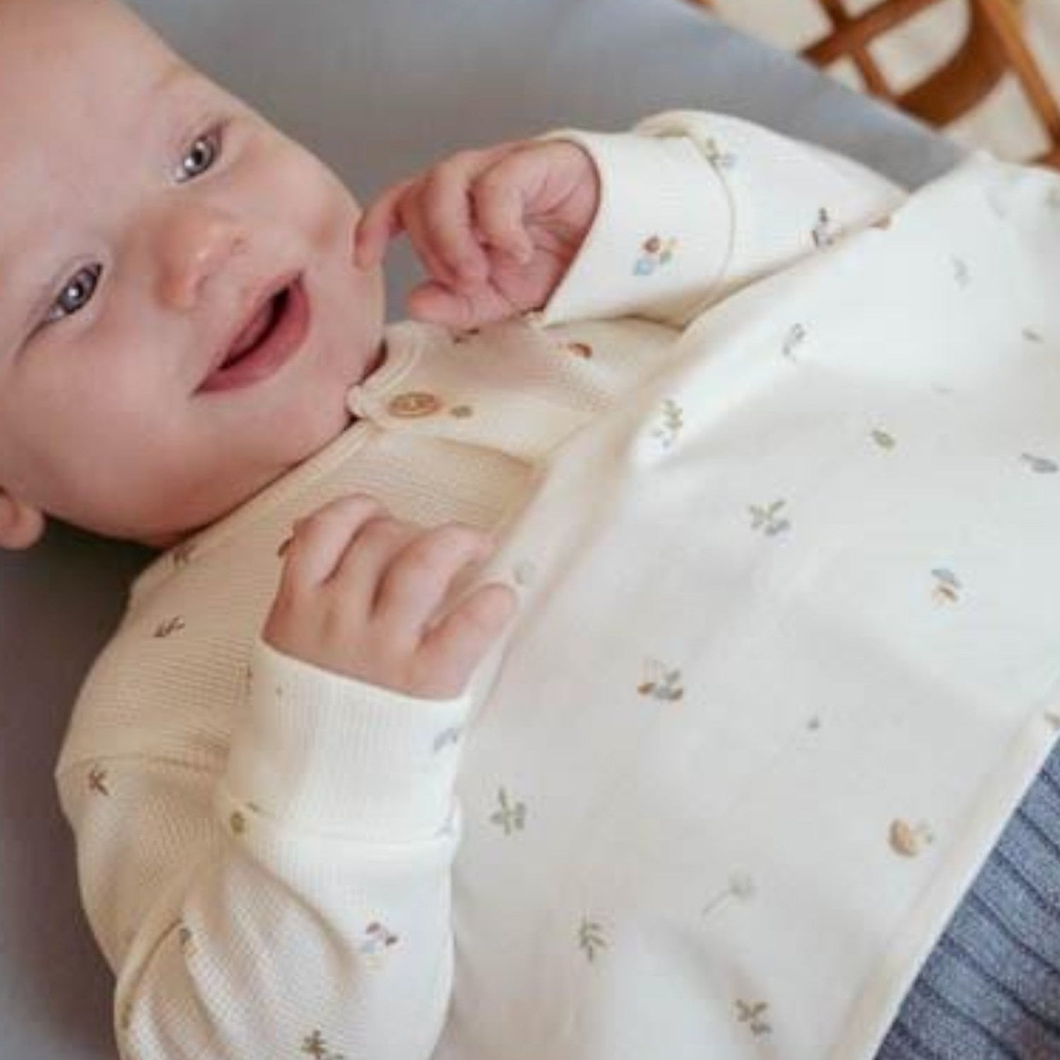 Lenzuolo con angoli per culla Neonato BLU TE10744035 -  NANU' BABY