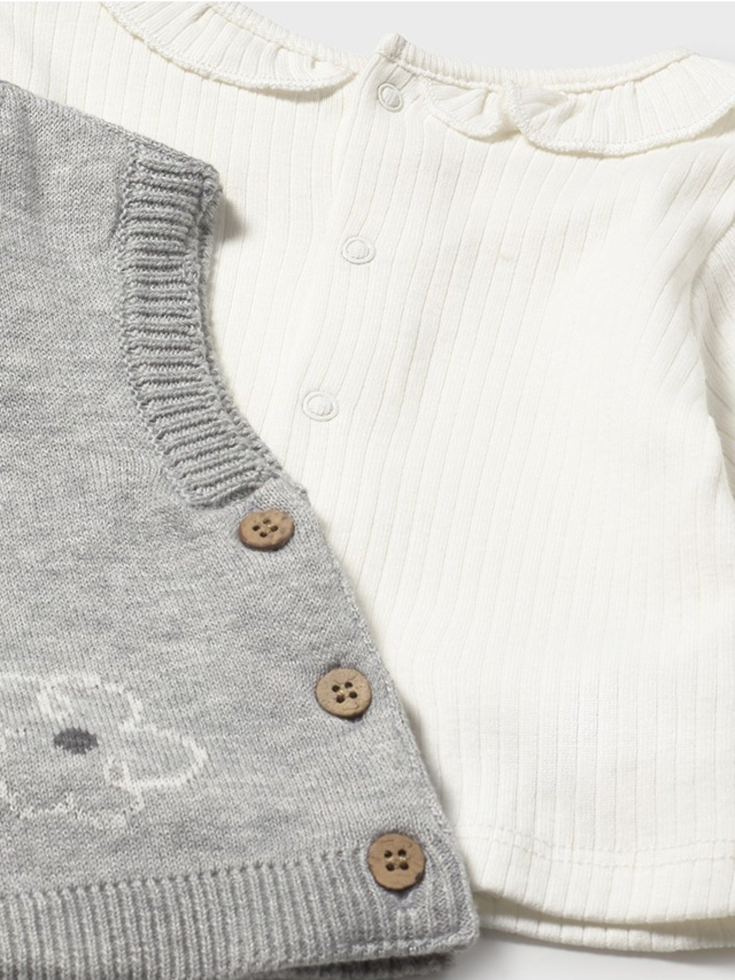 Completo Bimba Grigio 2709/16 - NANU' BABY
