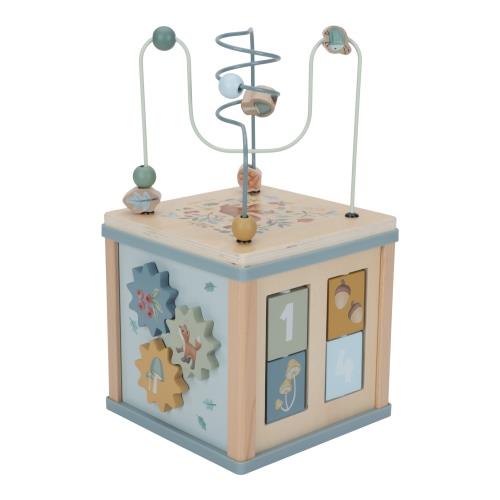 Cubo attività in legno - Amici della foresta  MULTICOLORE LD7231 -  NANU' BABY