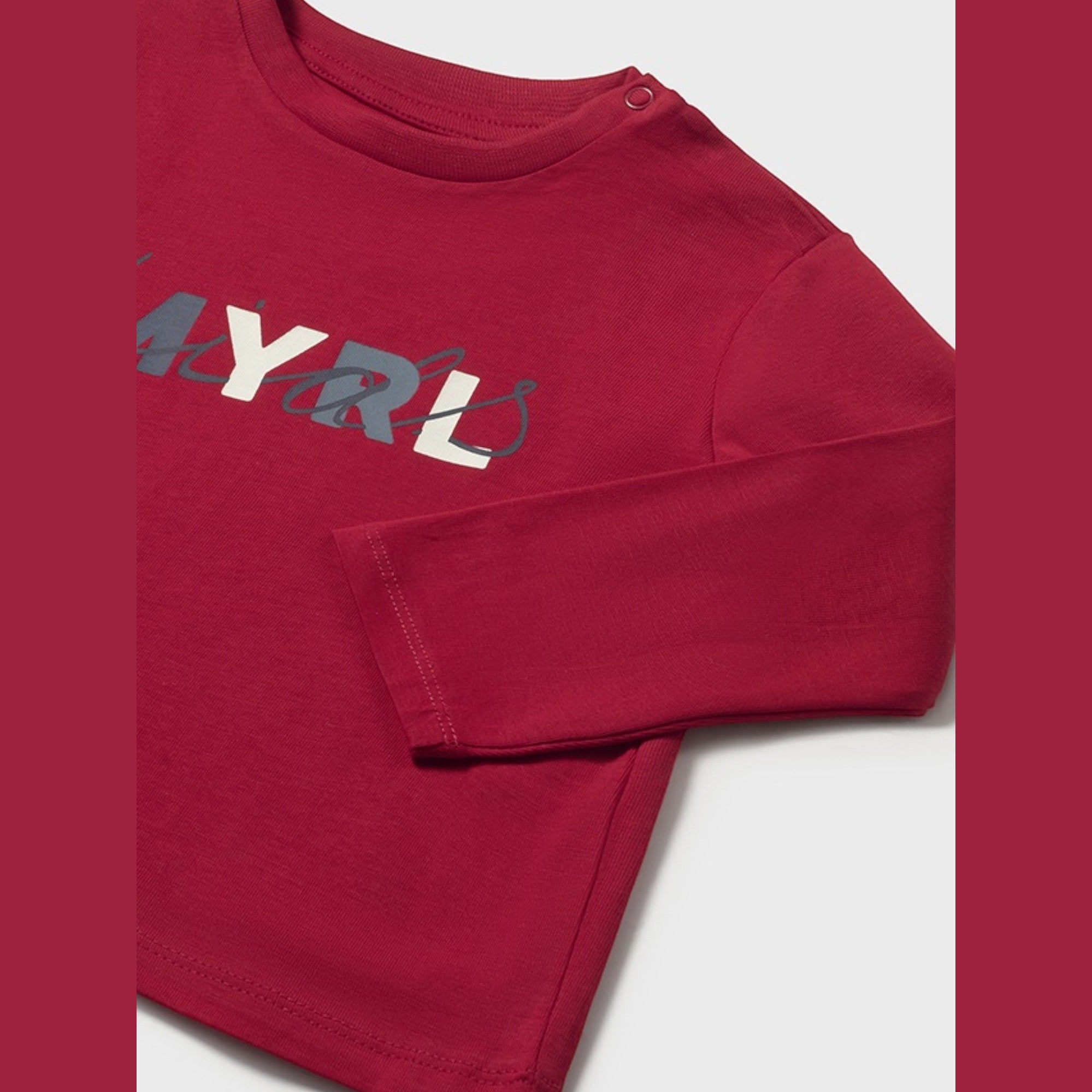 Maglietta m/l basica Bimbo Rosso 108/30 -  NANU' BABY