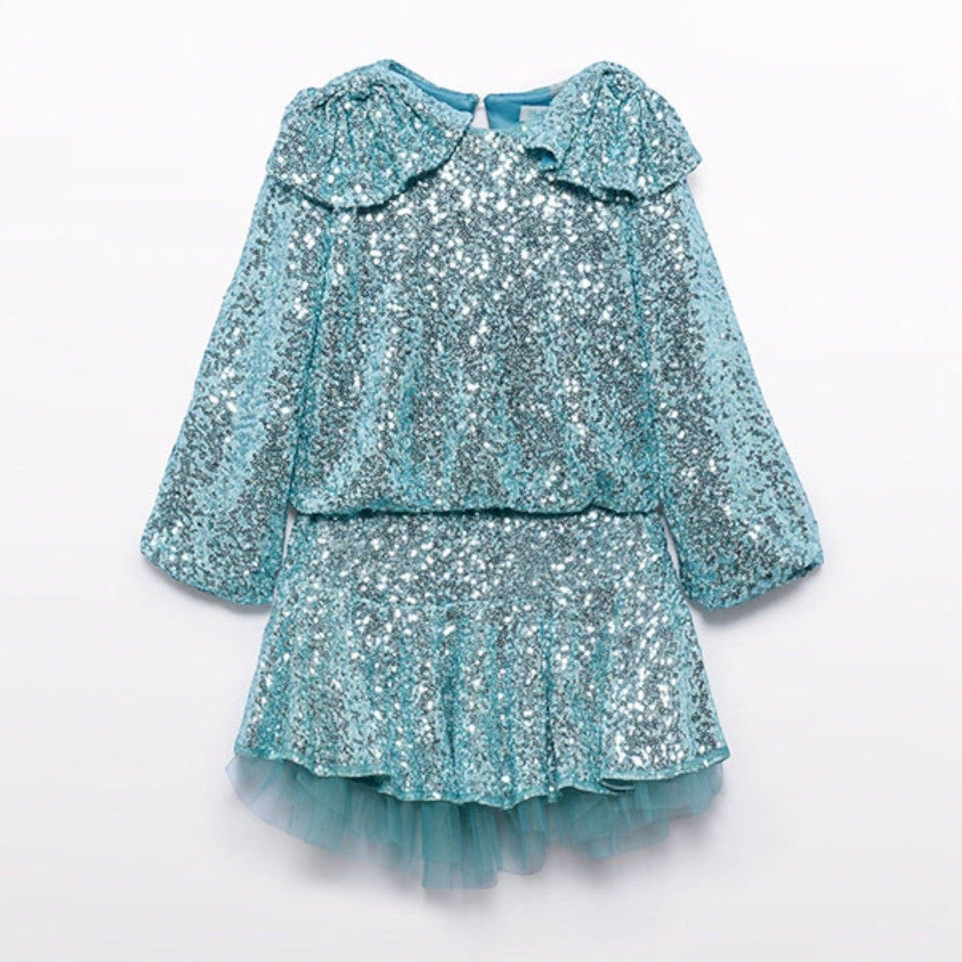 Compl. gonna lustrini Bimba Verde 5542/9 -  NANU' BABY