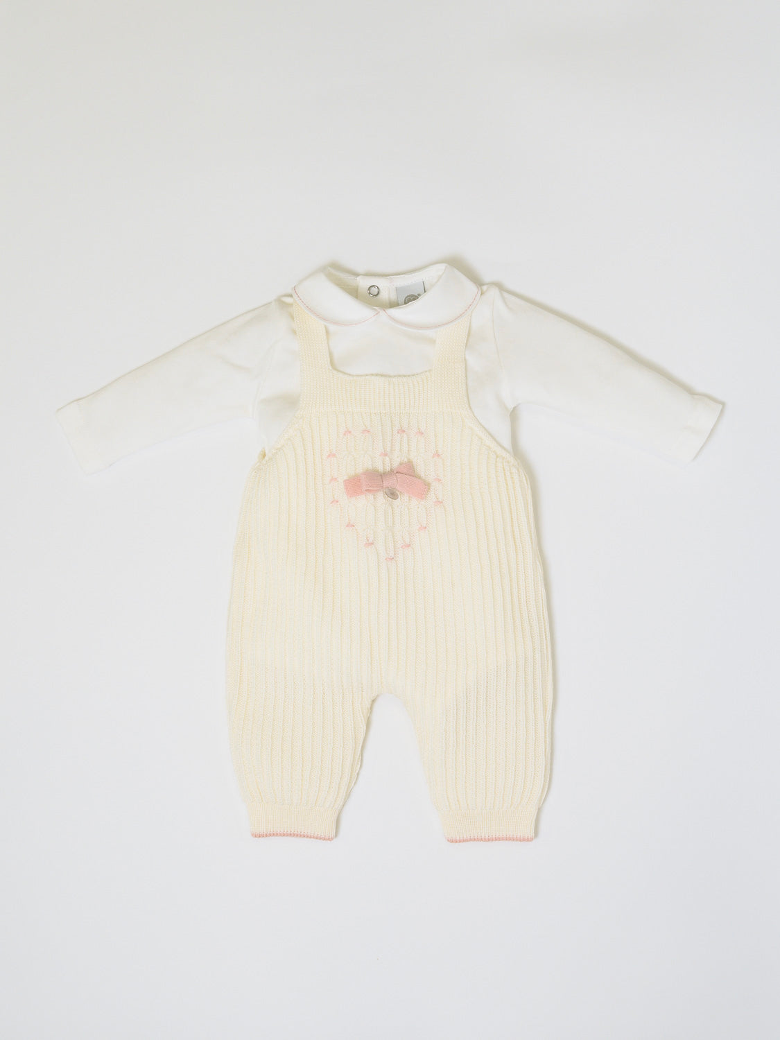 Completo Neonata VANIGLIA IN1131 - NANU' BABY
