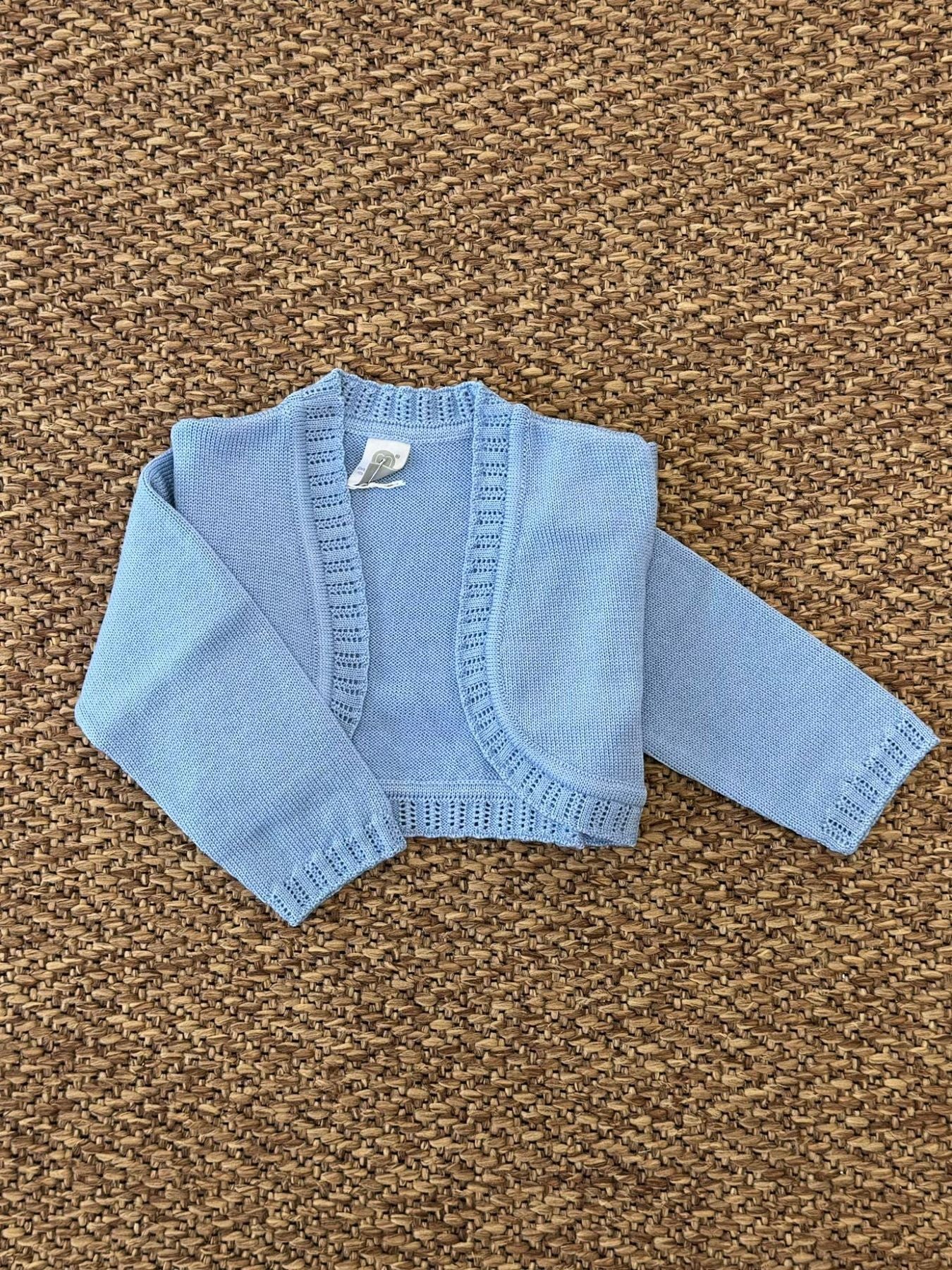 Giacca Cerimonia Bimba CIELO IK31445 - NANU' BABY