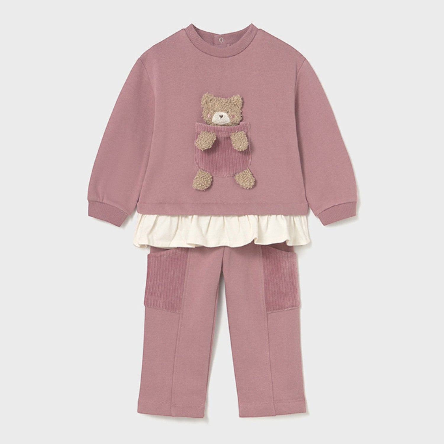 tuta Bimba Rosa 2843/51 -  NANU' BABY