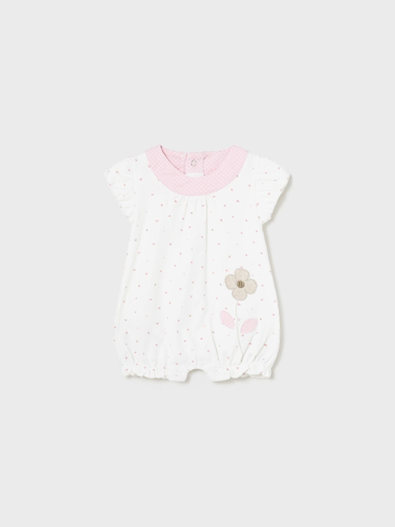Set 2 pagliaccetti corti Bimba ROSA 1710