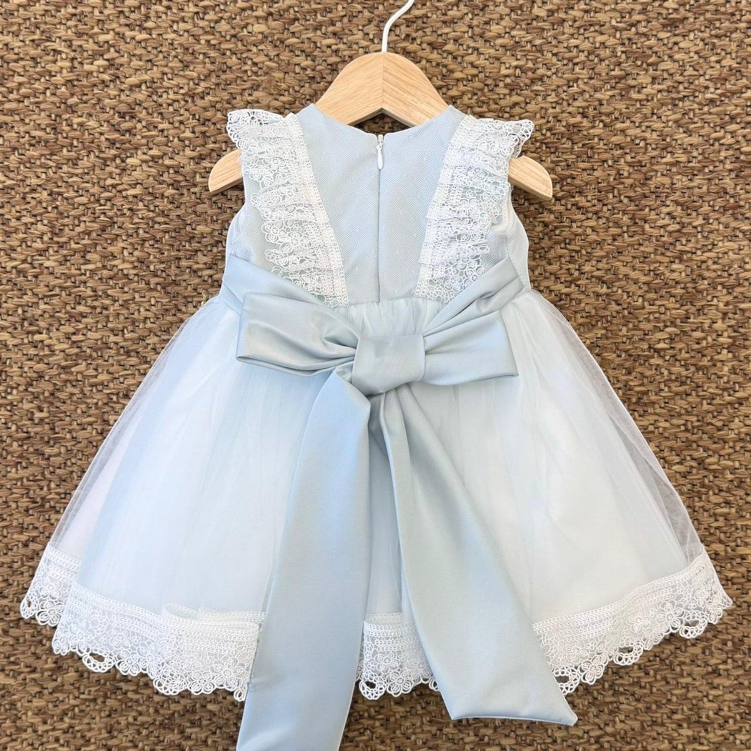 Abito Cerimonia Bimba AZZURRO FB086/AP -  NANU' BABY