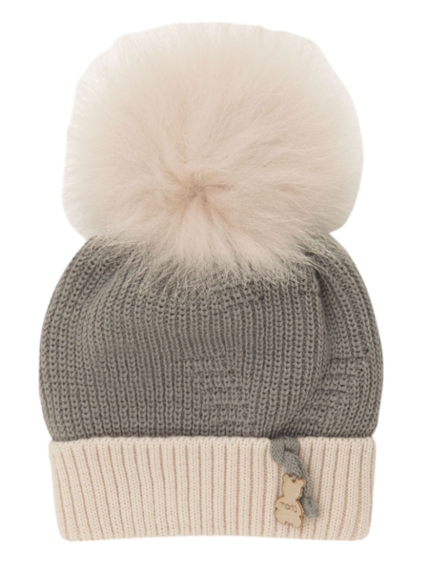 Cuffia Dolce Teddy Neonato Natural IB5271/N