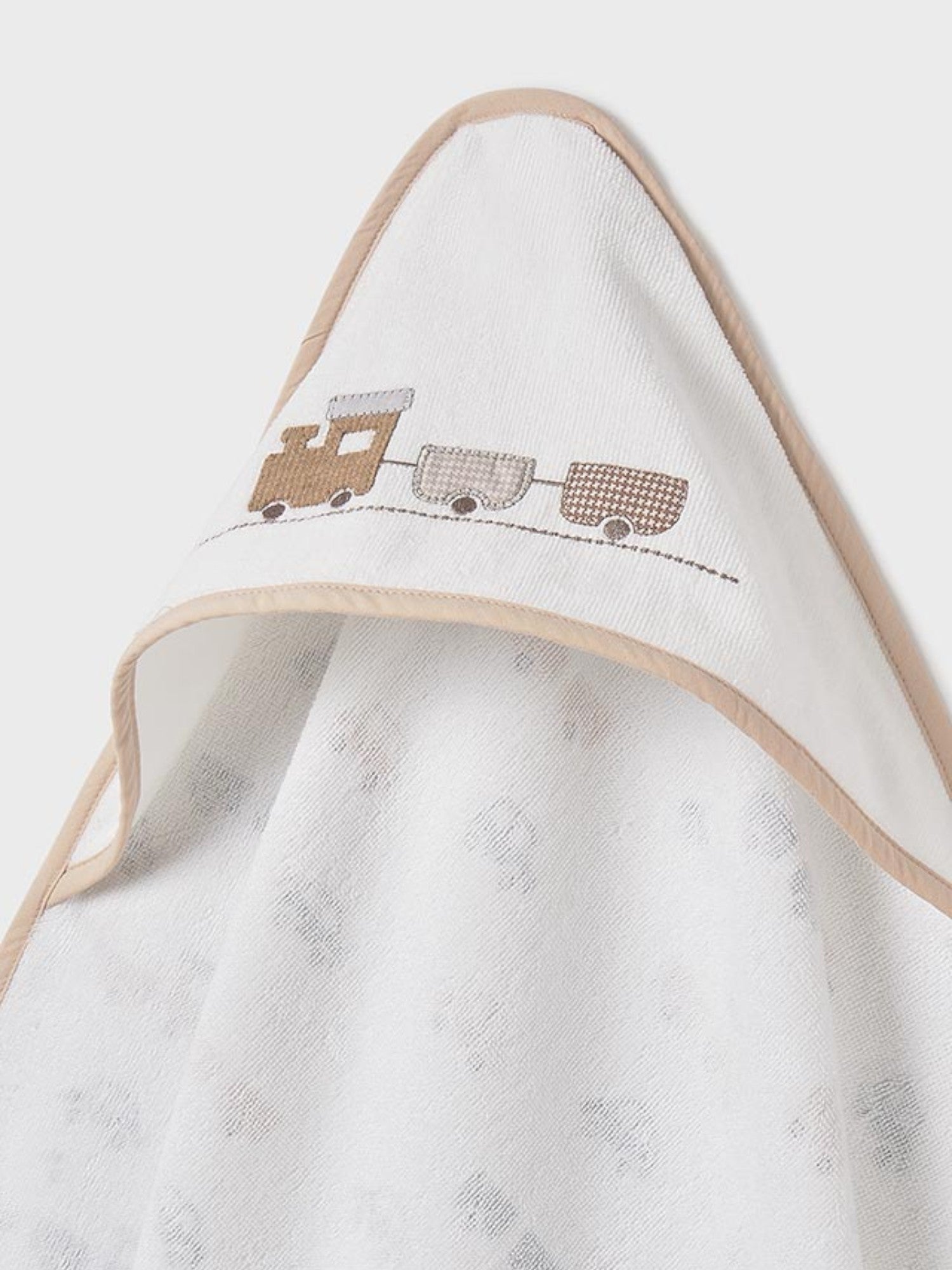 Accappatoio Neonato Marrone 9989/91 - NANU' BABY