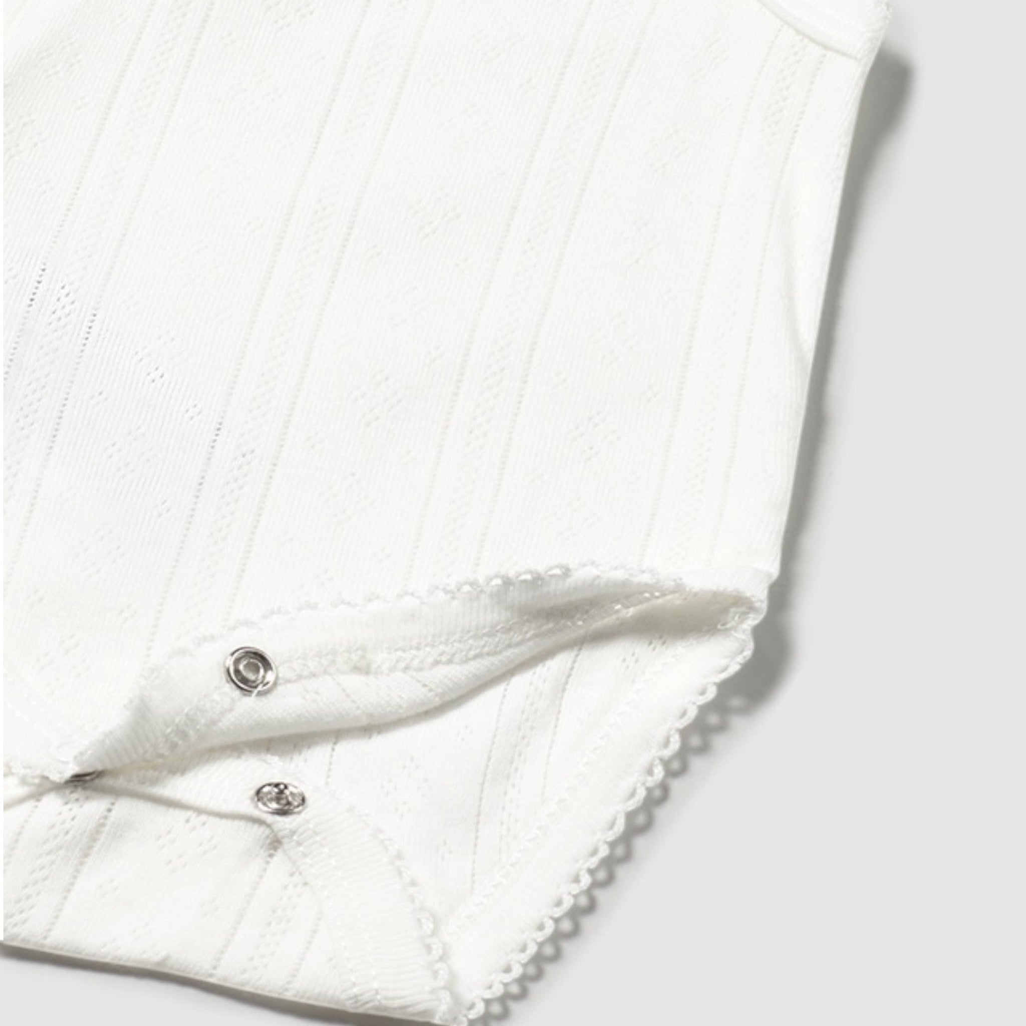 Body bretelle traforate Neonata NATURAL 1745 /N -  NANU' BABY