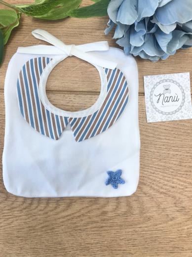 Bavetta Neonato AZZURRO ES51BAV