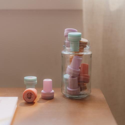 Set 16 timbrini Fairy Garden  MULTICOLORE 126015