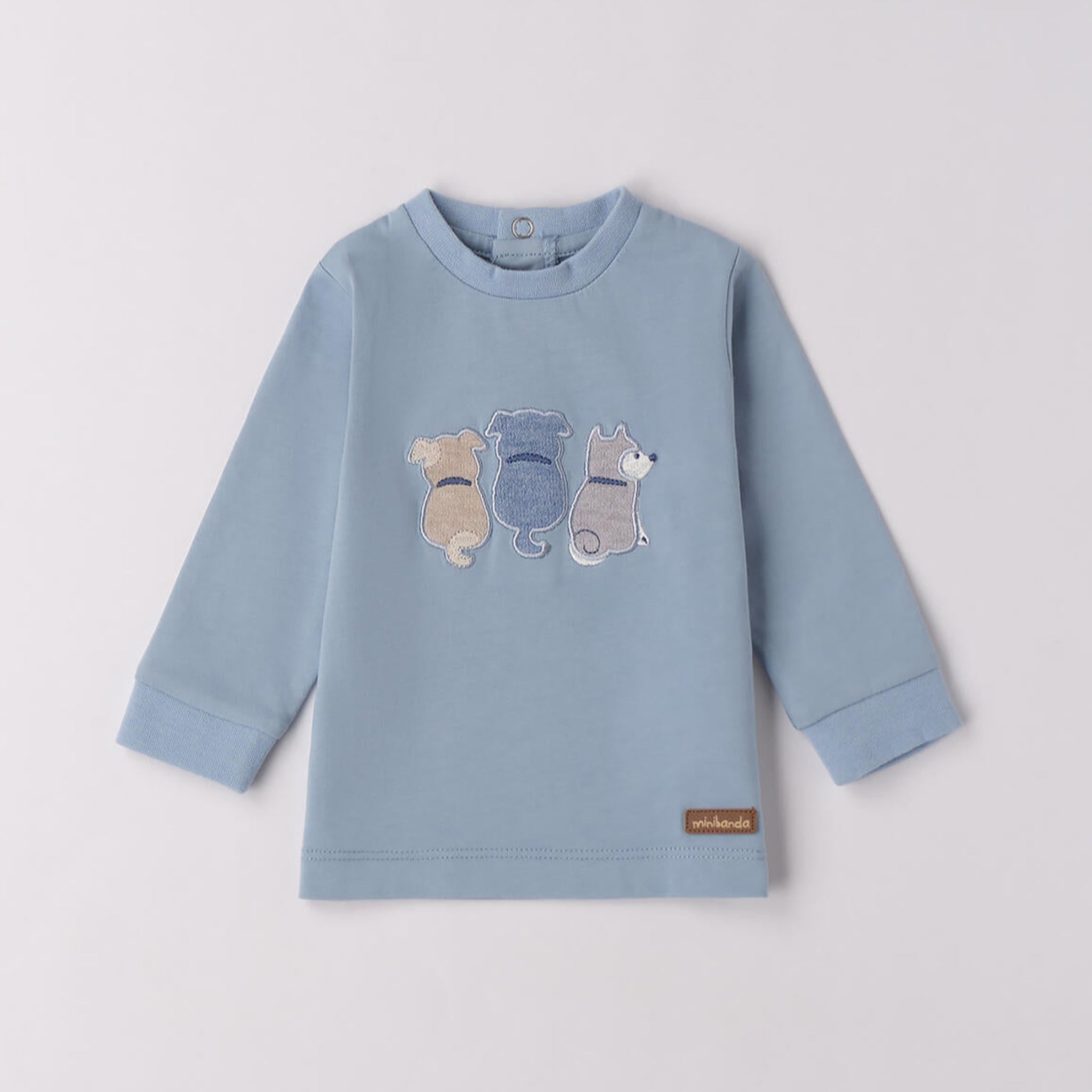 Maglietta Jersey Cotone Manopesca Bimbo Blu 3F611/3964