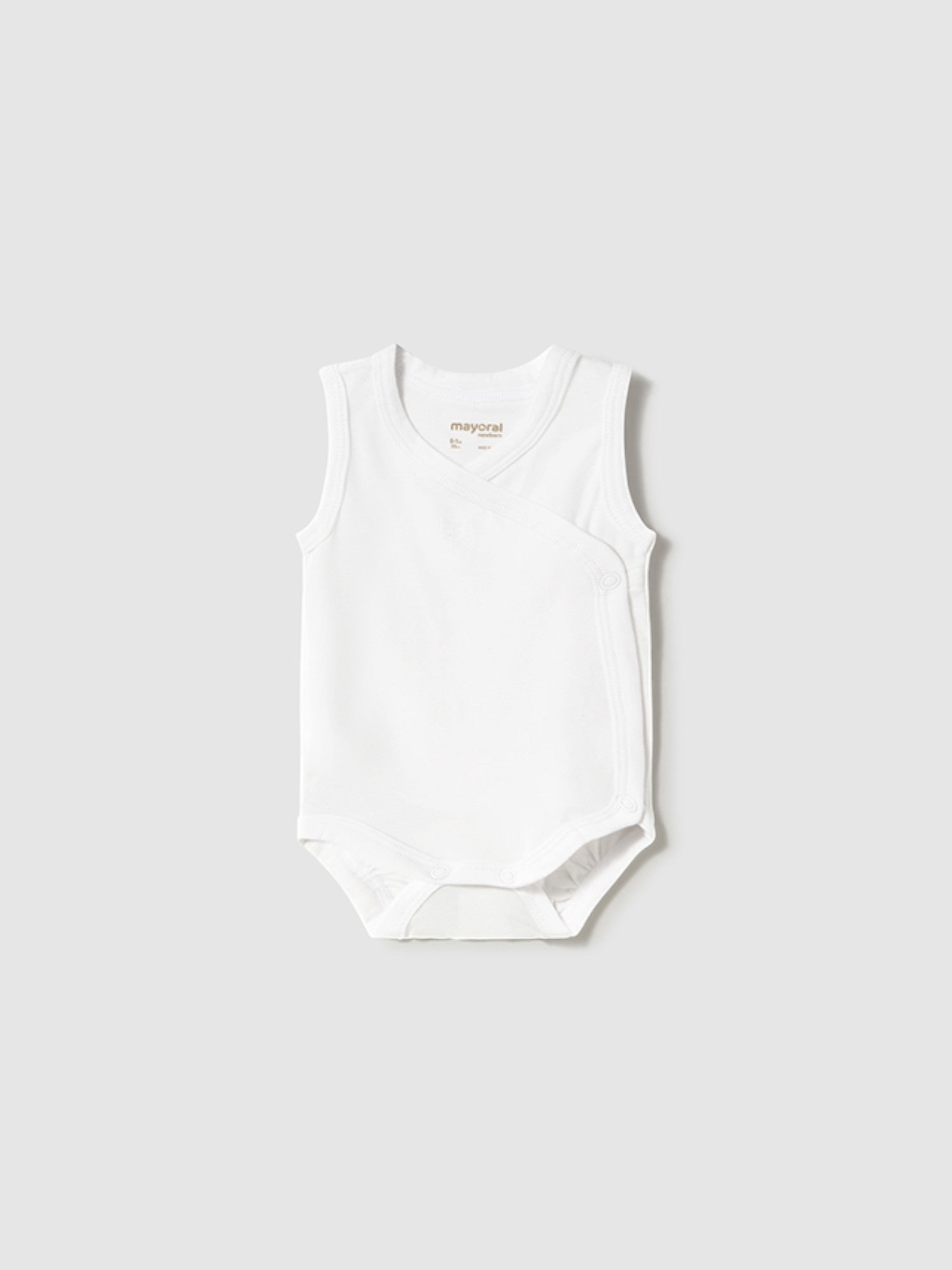 Body manica smanicata Neonato Bianco 1702 /B